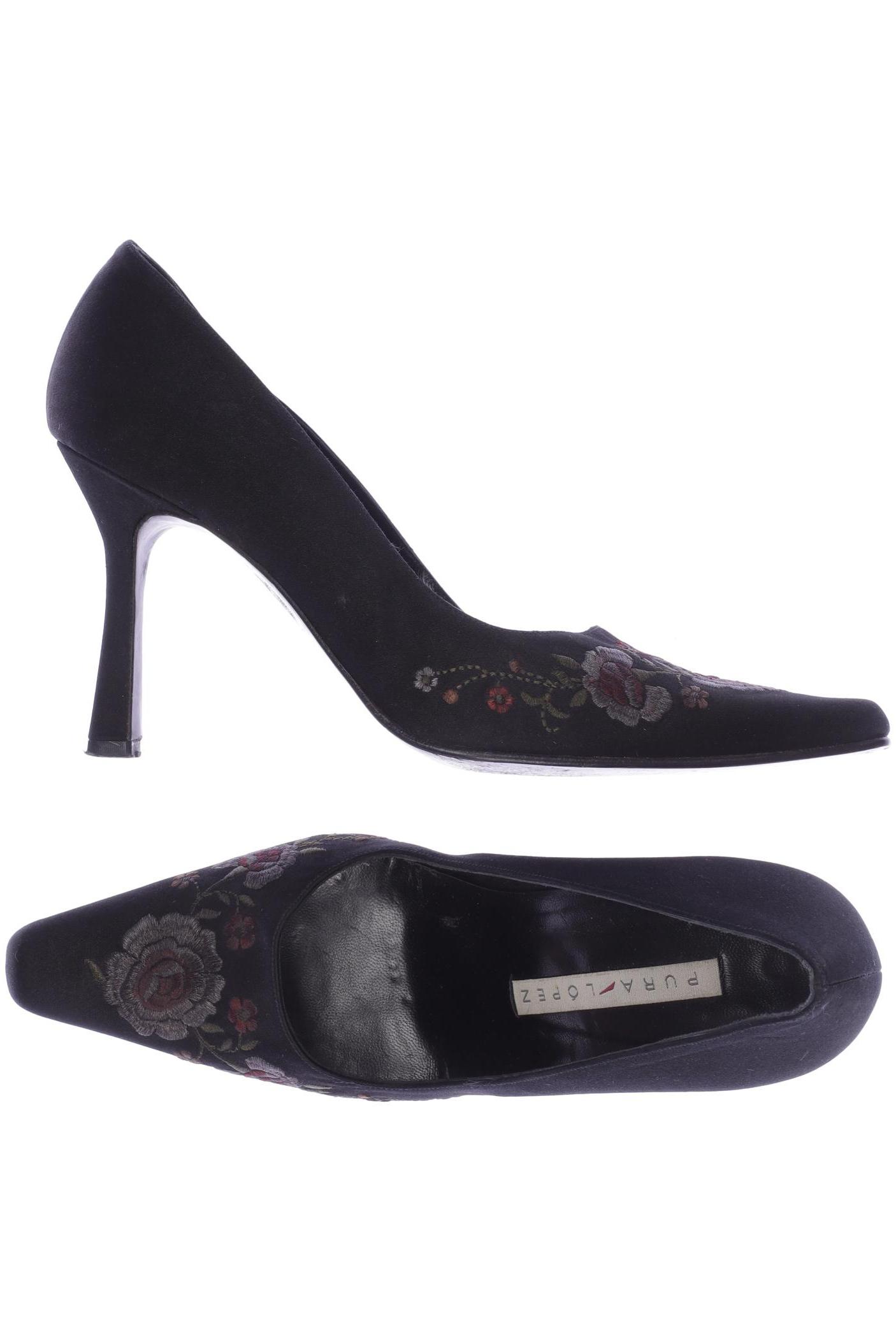 

Pura Lopez Damen Pumps, schwarz, Gr. 39