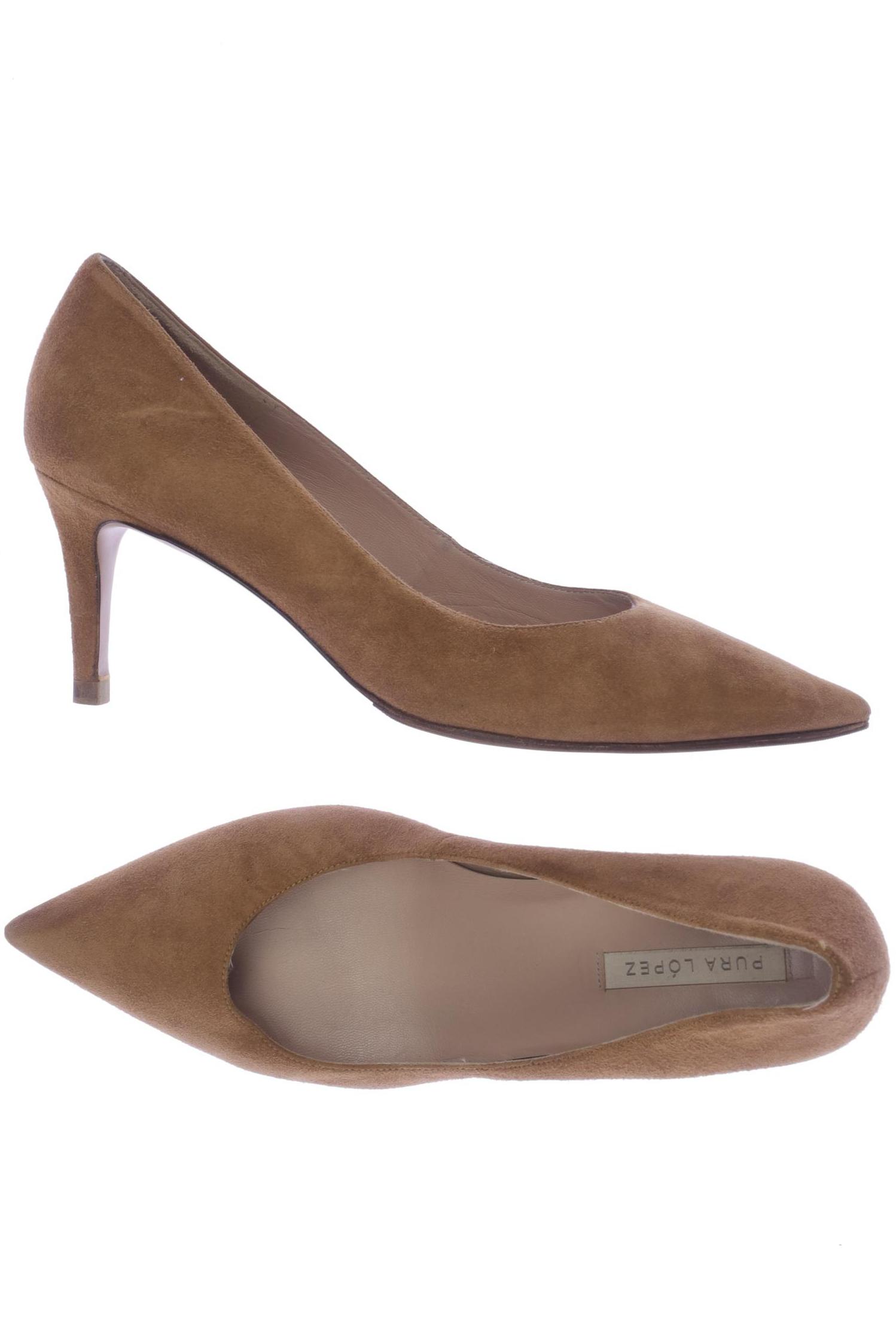 

Pura Lopez Damen Pumps, braun, Gr. 38