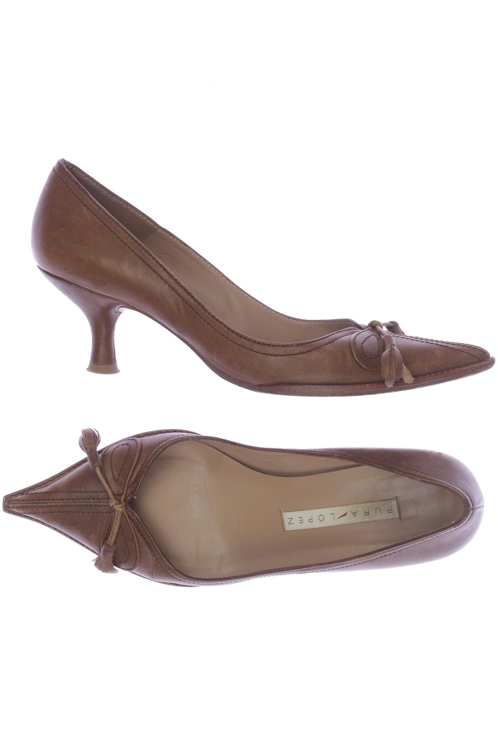Thumbnail - Pura Lopez Damen Pumps, braun, Gr. 38