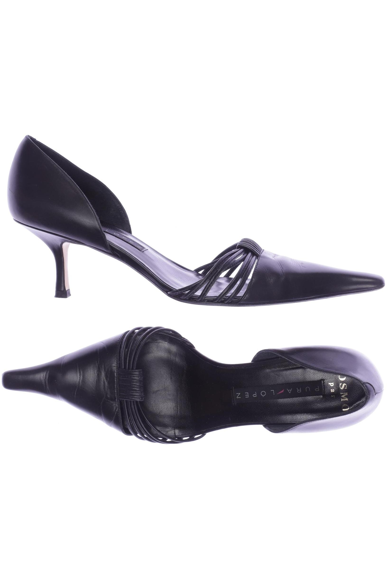 

Pura Lopez Damen Pumps, schwarz, Gr. 37.5