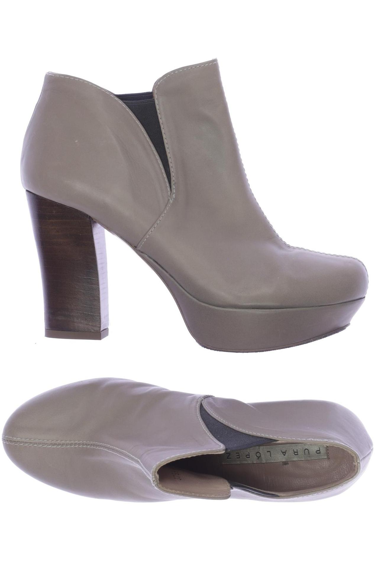 

Pura Lopez Damen Stiefelette, grau, Gr. 37