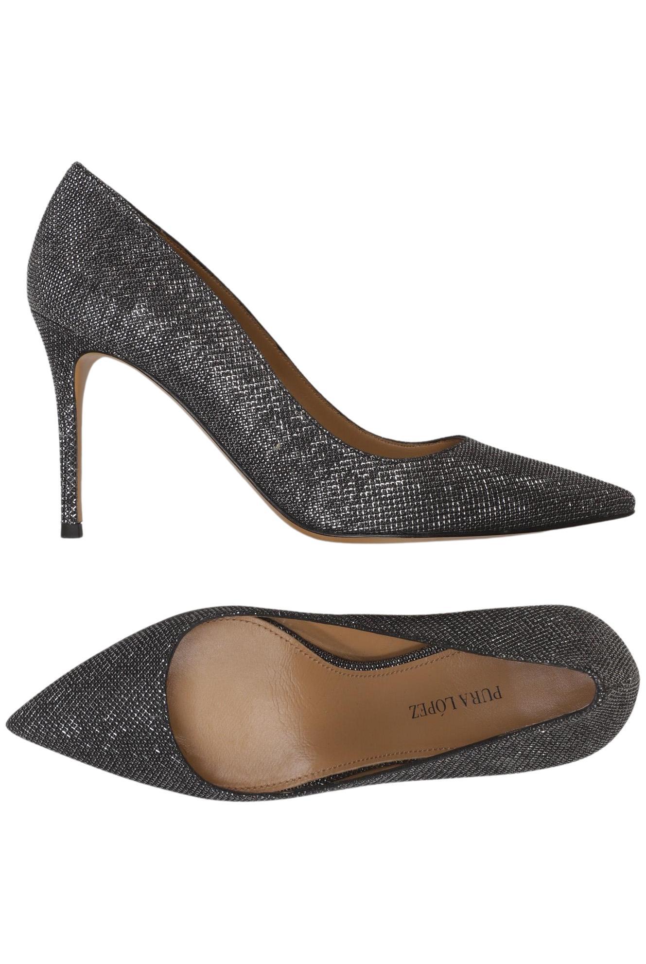

Pura Lopez Damen Pumps, silber, Gr. 38.5
