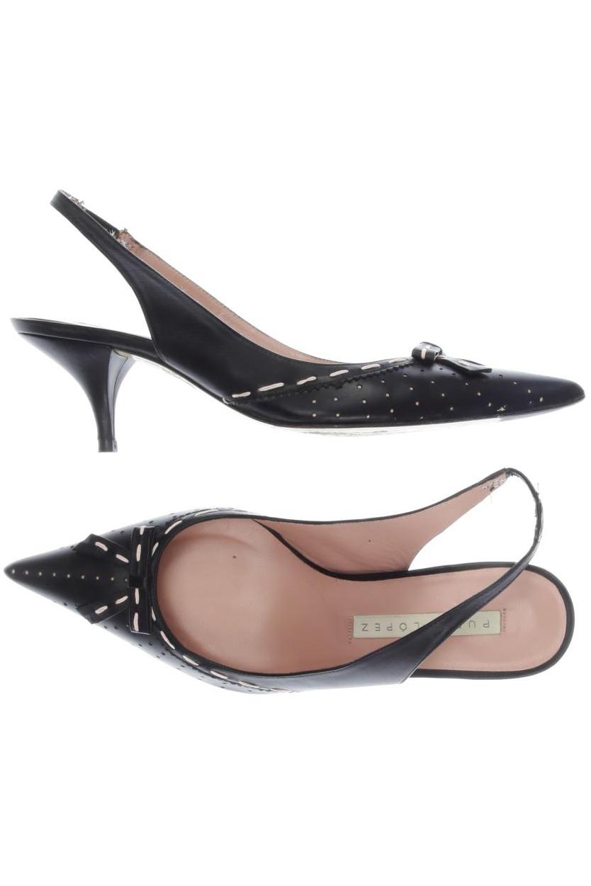 

Pura Lopez Damen Pumps, schwarz, Gr. 39