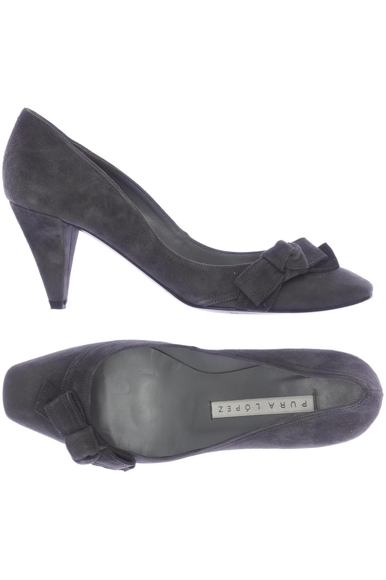 

Pura Lopez Damen Pumps, grau, Gr. 38