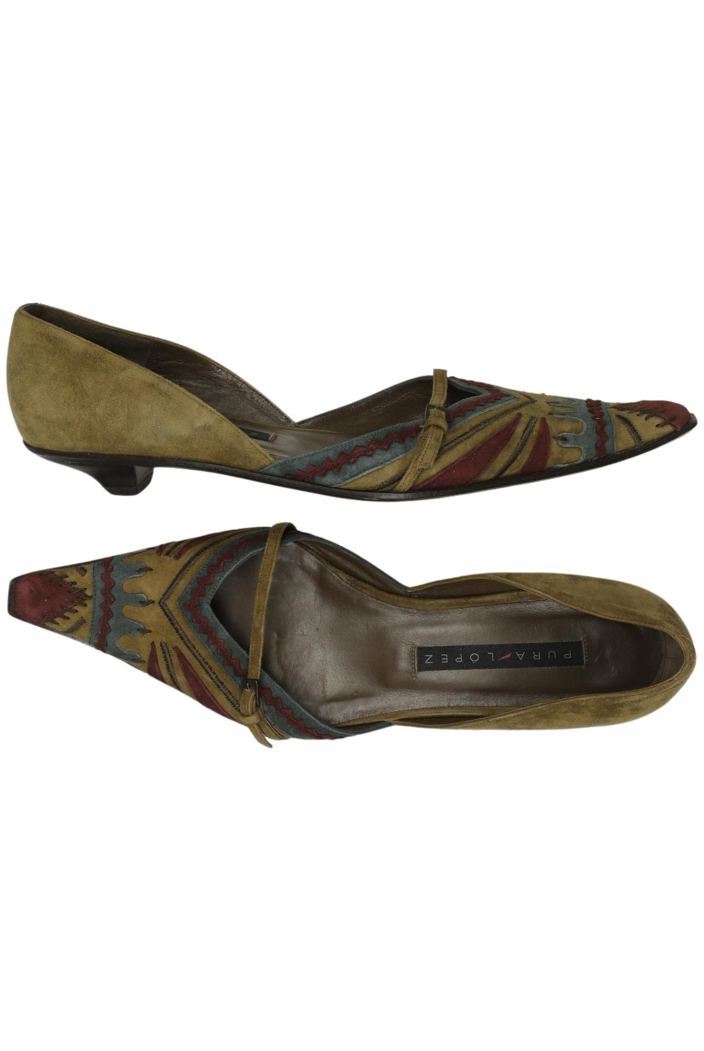 

Pura Lopez Damen Pumps, braun, Gr. 38