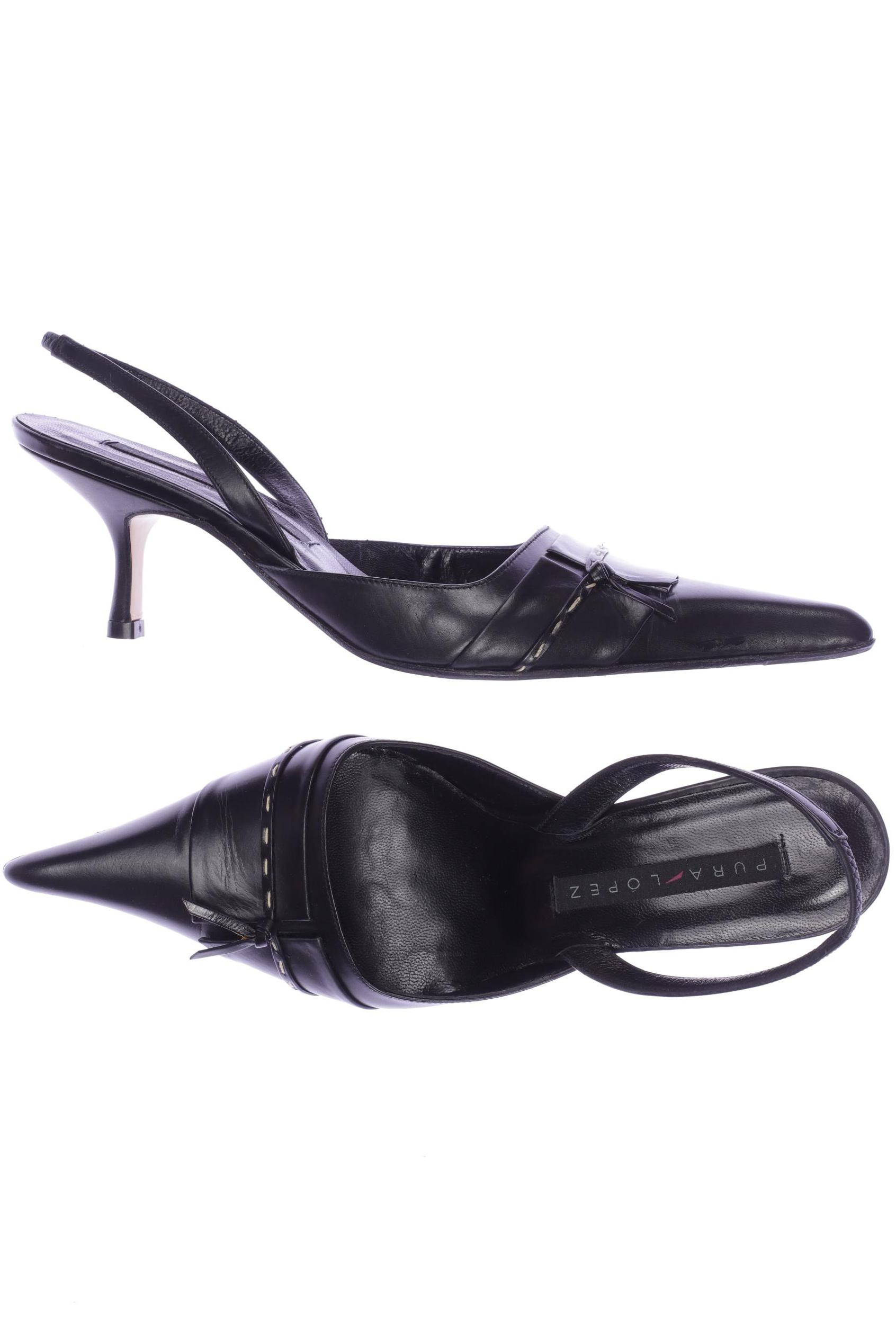 

Pura Lopez Damen Pumps, schwarz, Gr. 39
