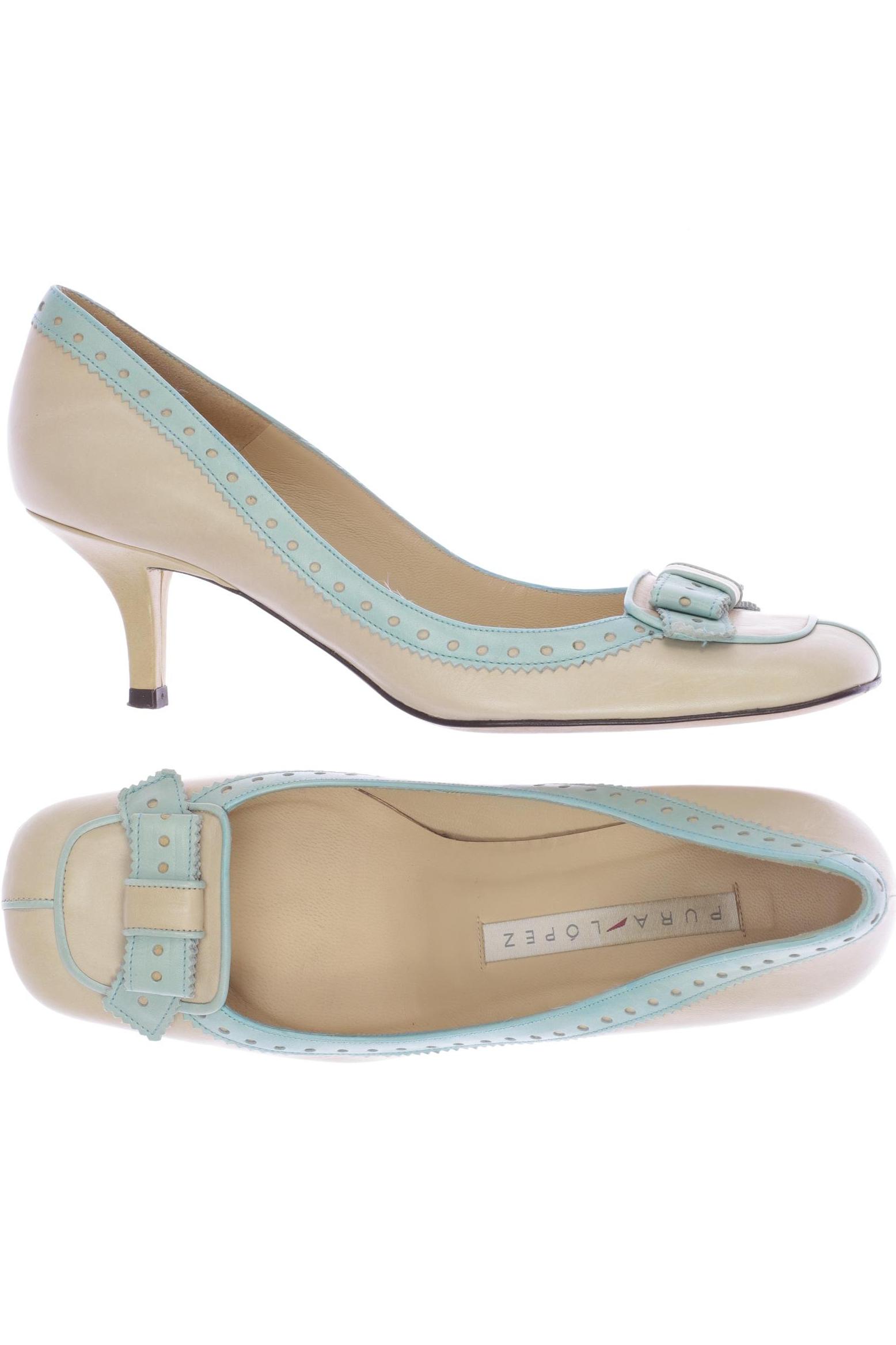 

Pura Lopez Damen Pumps, beige, Gr. 36