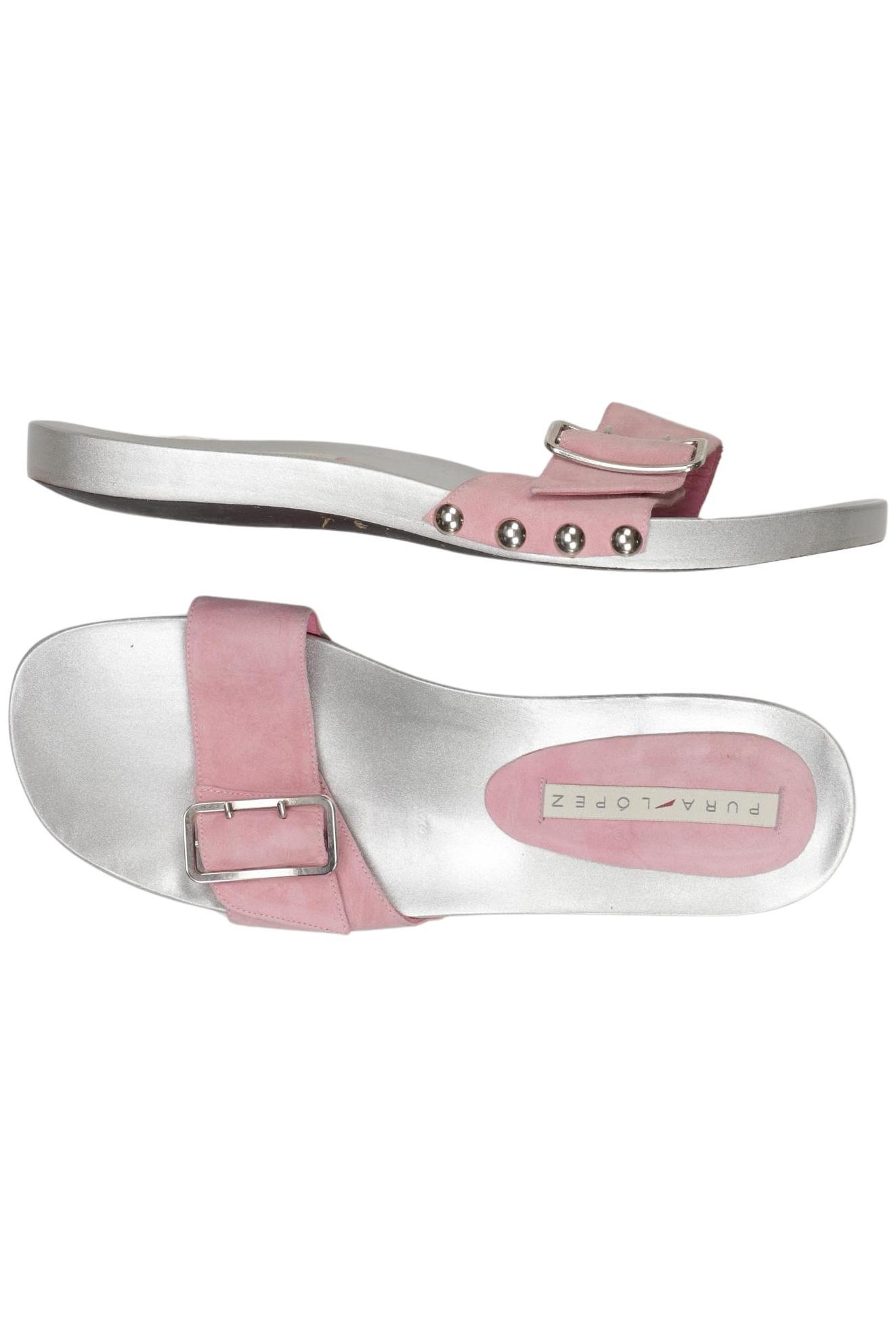 

Pura Lopez Damen Sandale, pink, Gr. 40