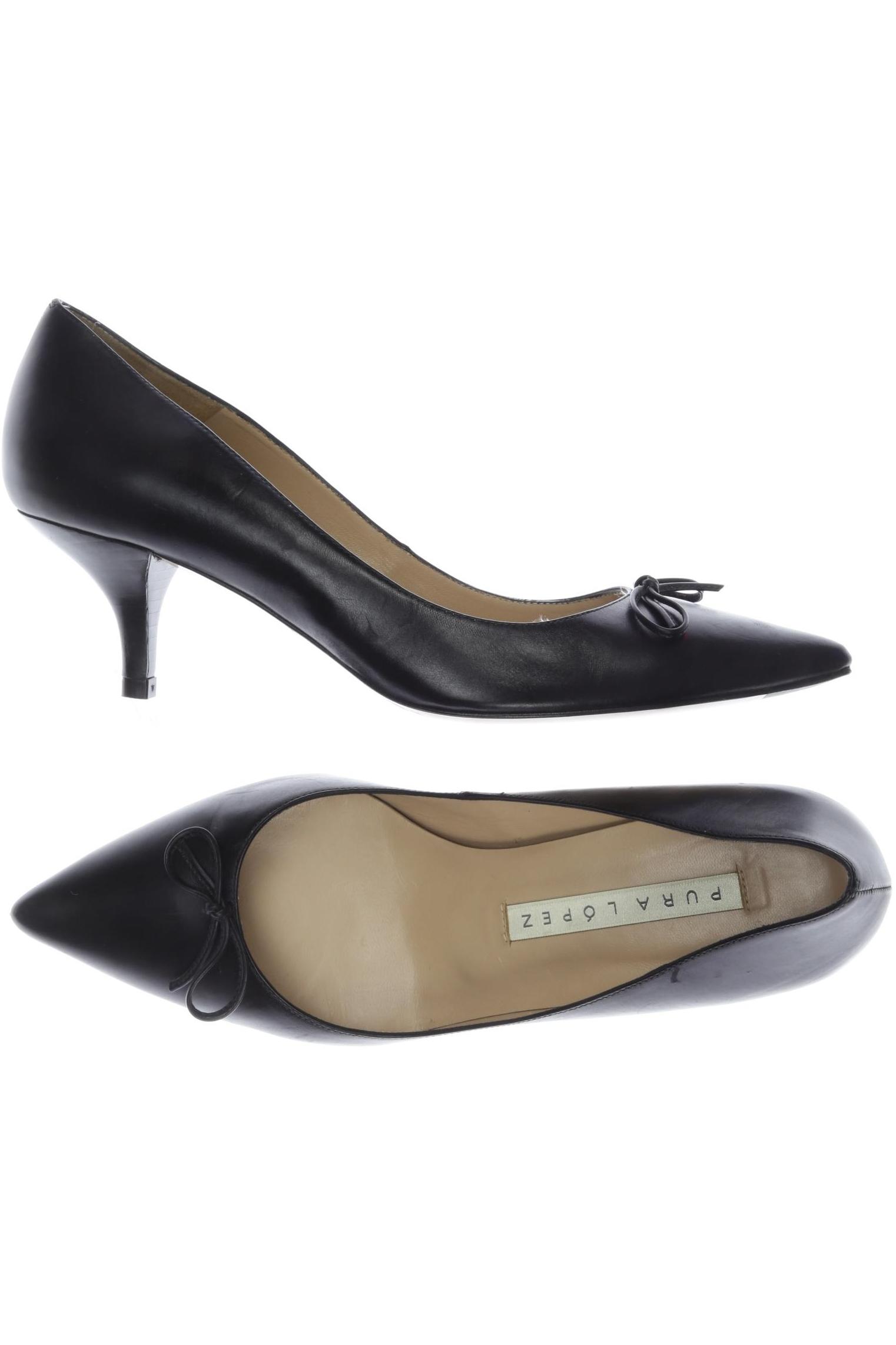 

Pura Lopez Damen Pumps, schwarz, Gr. 37.5