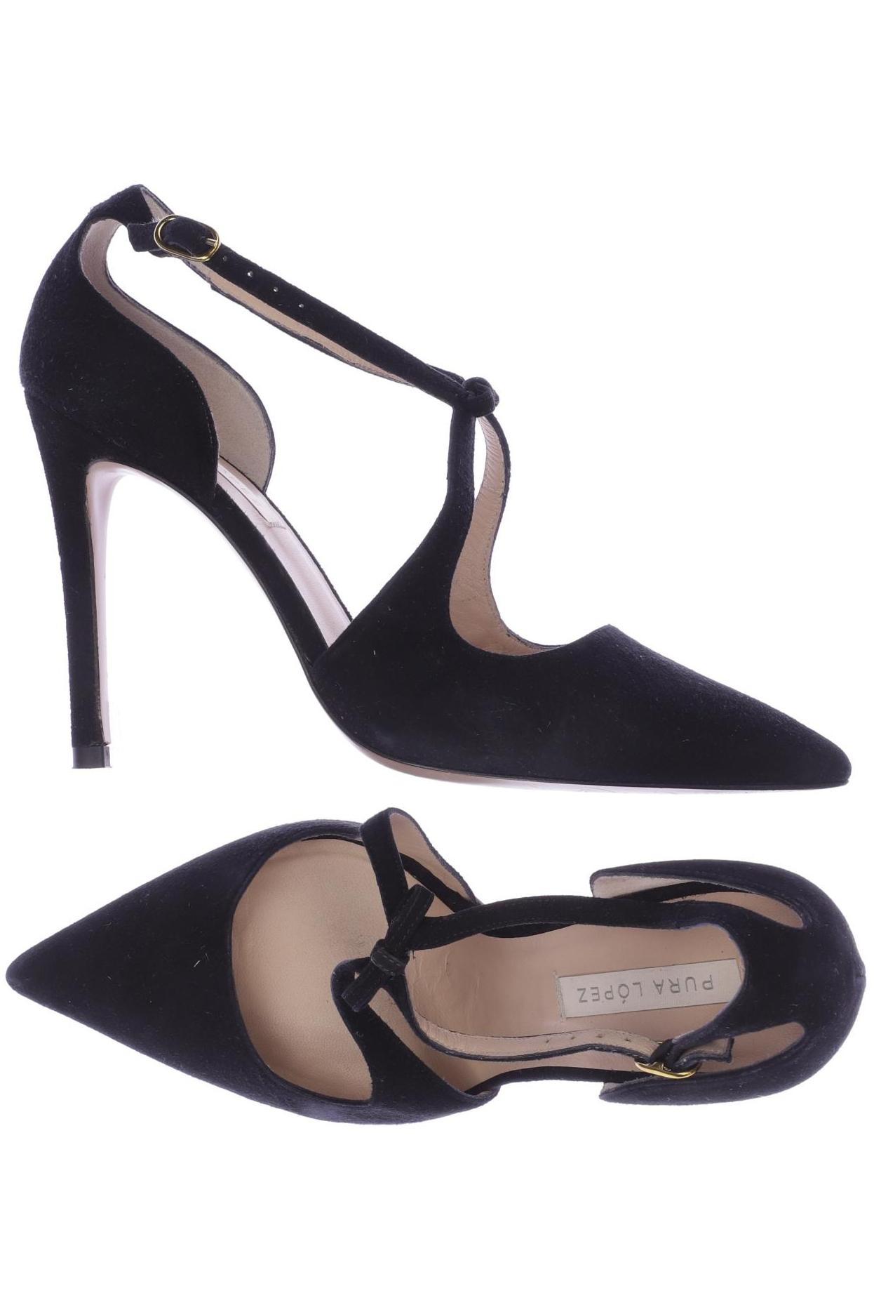 

Pura Lopez Damen Pumps, schwarz, Gr. 36