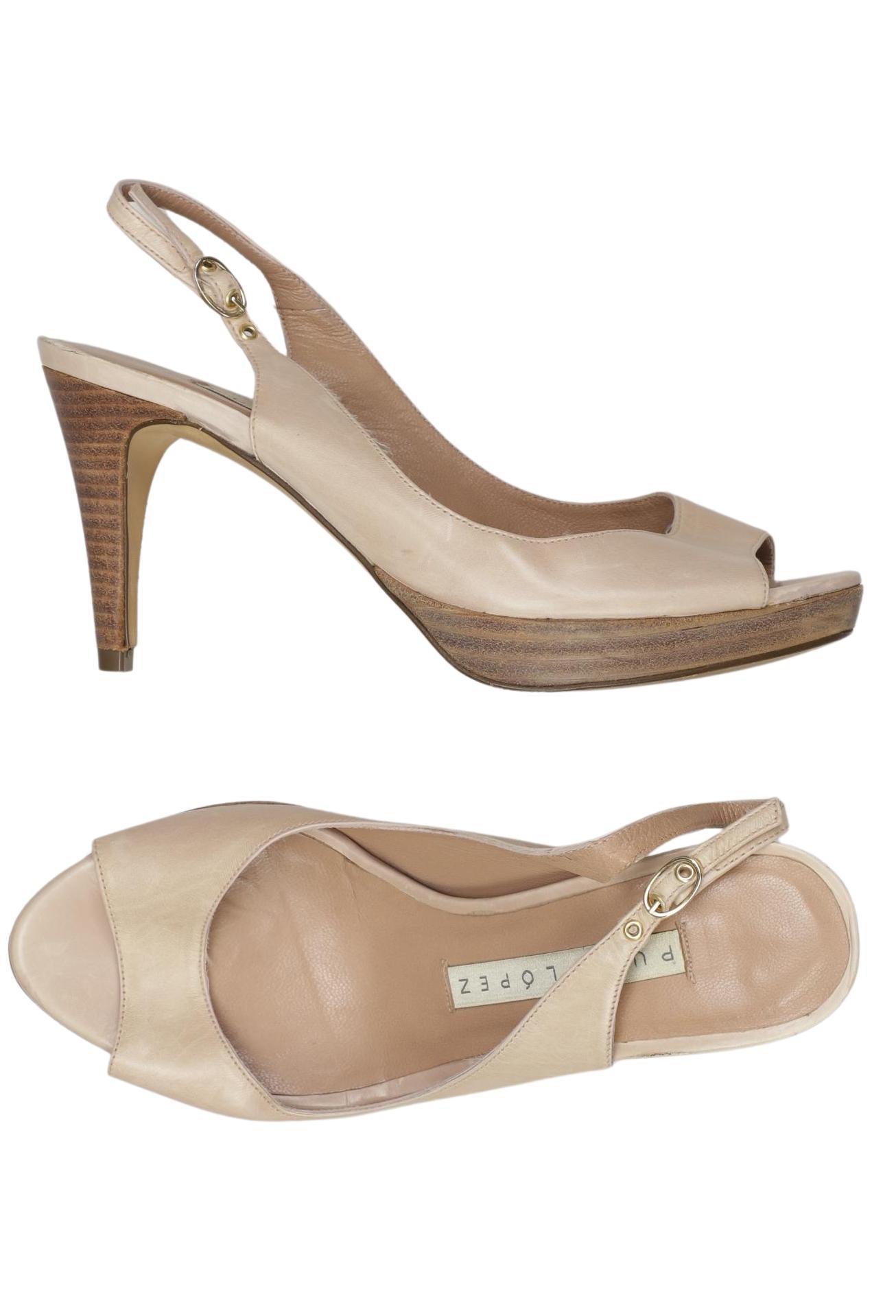 

Pura Lopez Damen Pumps, beige, Gr. 35