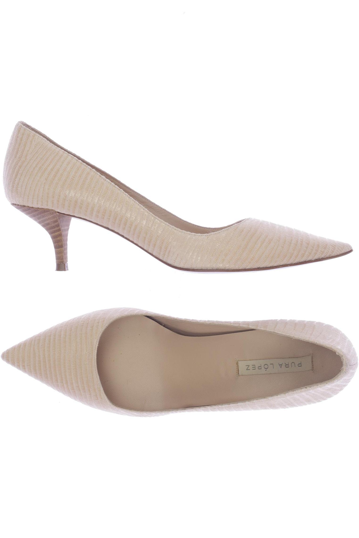 

Pura Lopez Damen Pumps, beige, Gr. 38
