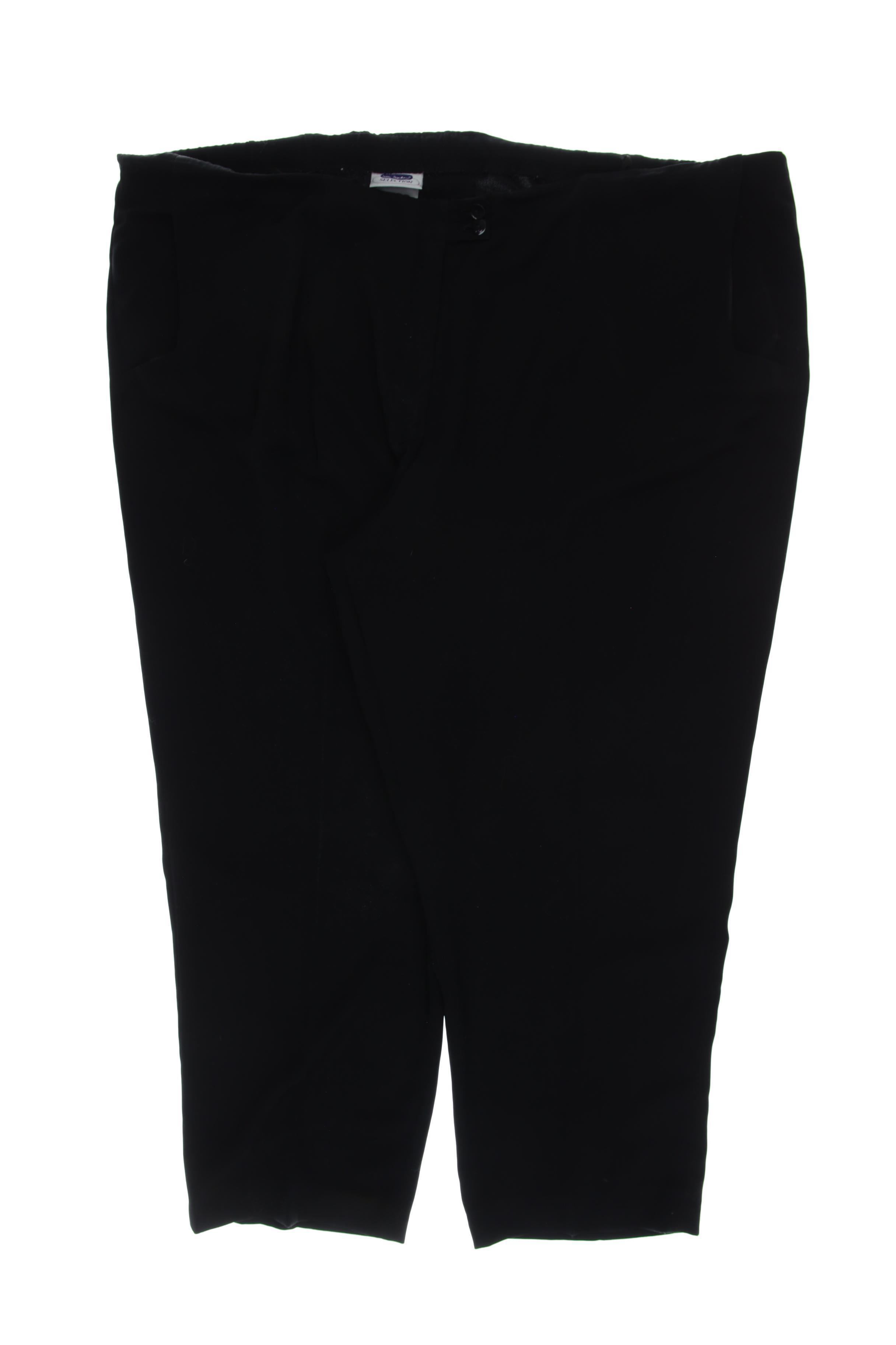 

Pure by Ulla Popken Damen Stoffhose, schwarz, Gr. 56