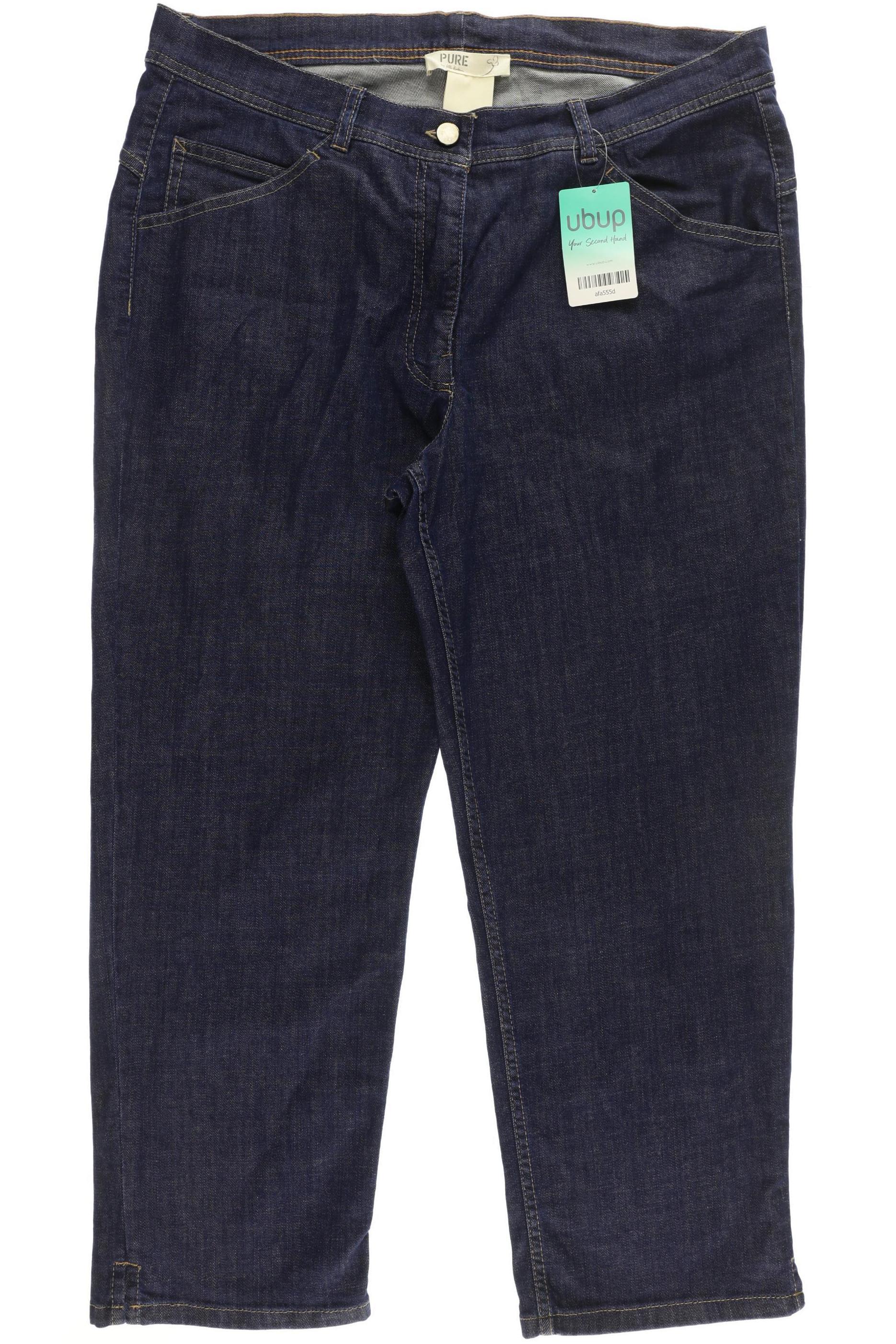 

Pure by Ulla Popken Damen Jeans, blau, Gr. 44