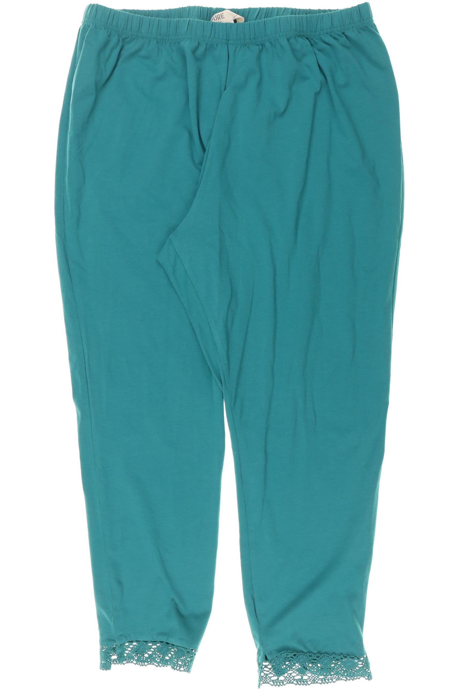 

Pure by Ulla Popken Damen Stoffhose, türkis, Gr. 50