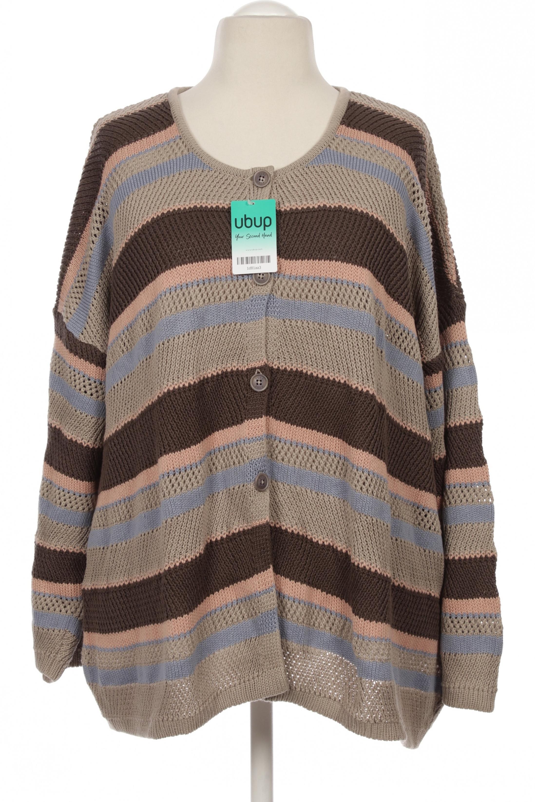 

Pure by Ulla Popken Damen Strickjacke, grau, Gr. 54