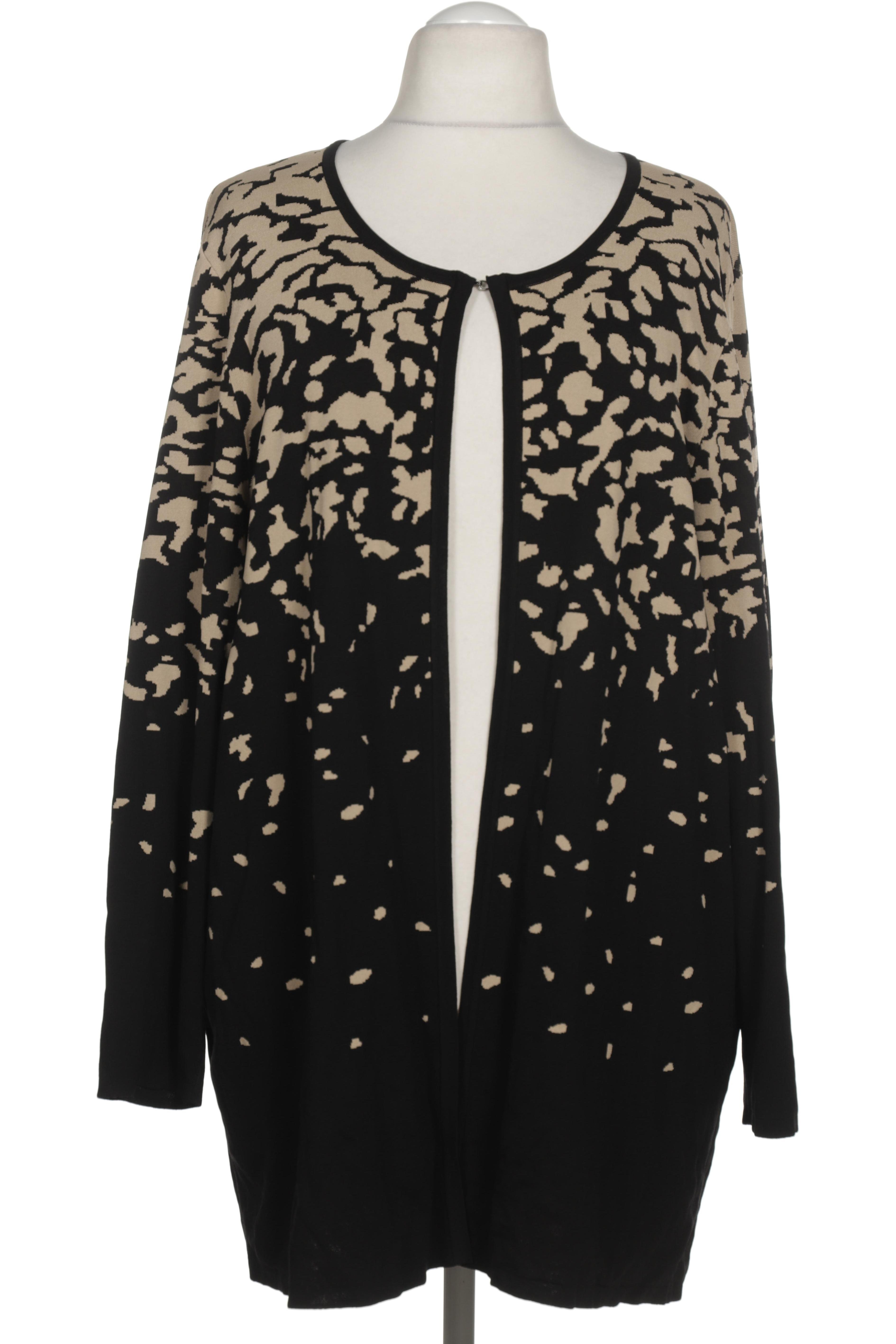 

Pure by Ulla Popken Damen Strickjacke, schwarz, Gr. 50