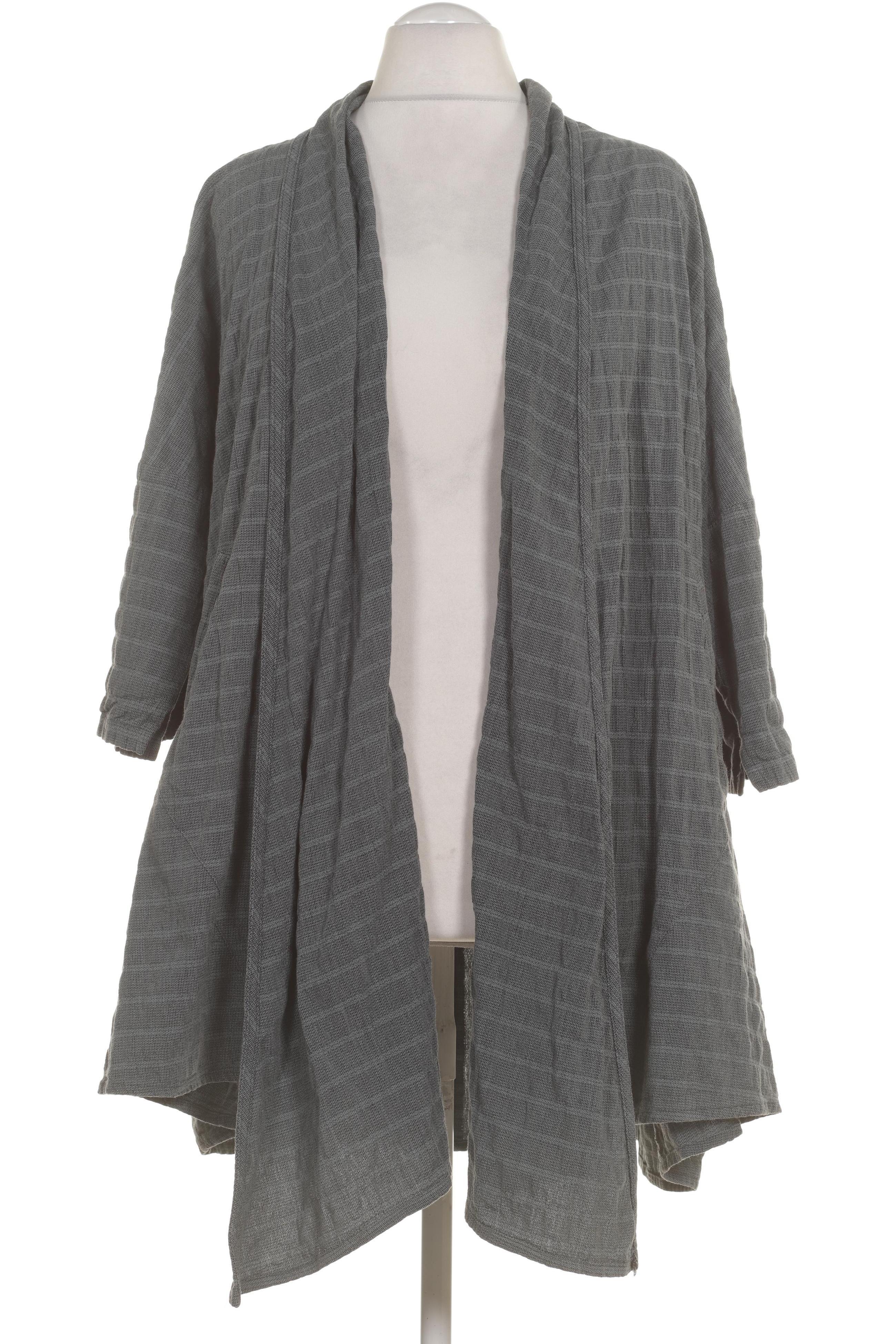 

Pure by Ulla Popken Damen Strickjacke, blau, Gr.