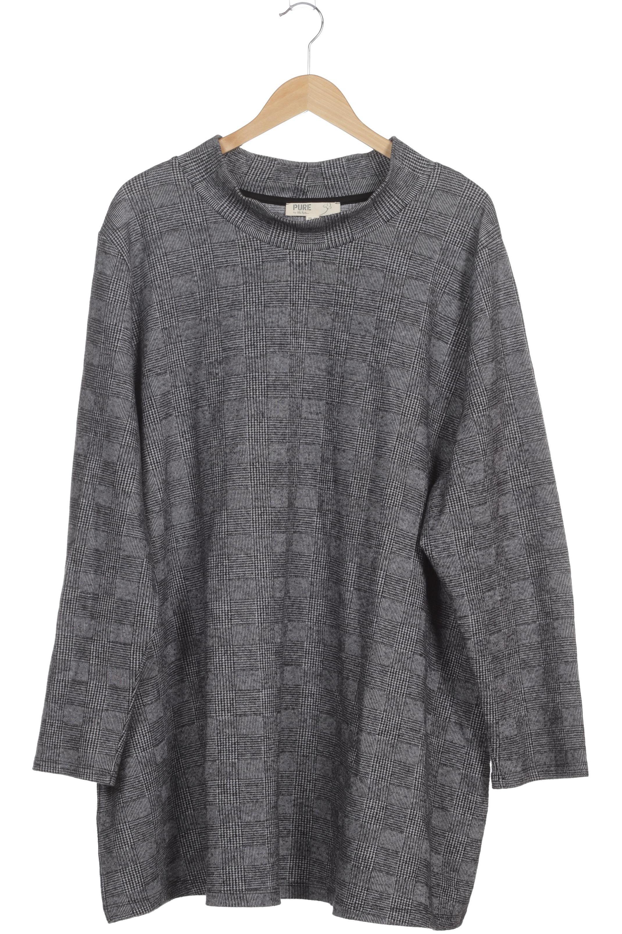 

Pure by Ulla Popken Damen Sweatshirt, grau, Gr. 58