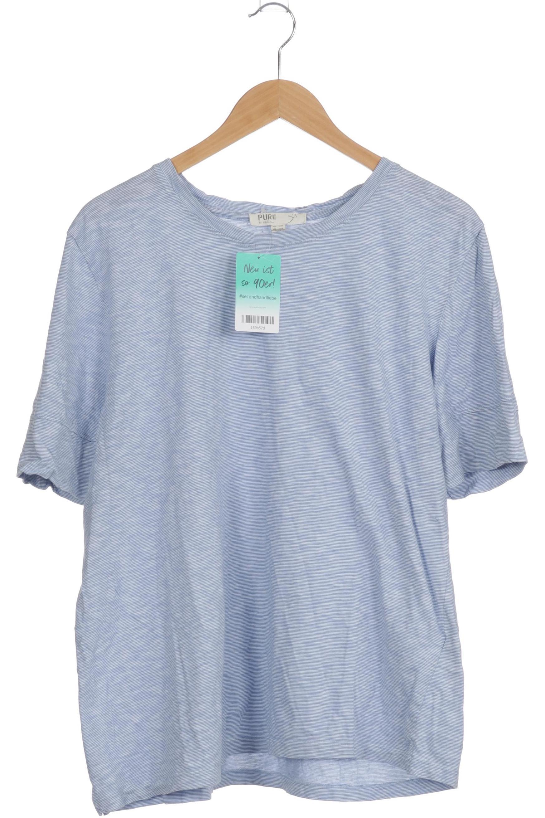

Pure by Ulla Popken Damen T-Shirt, blau, Gr. 46