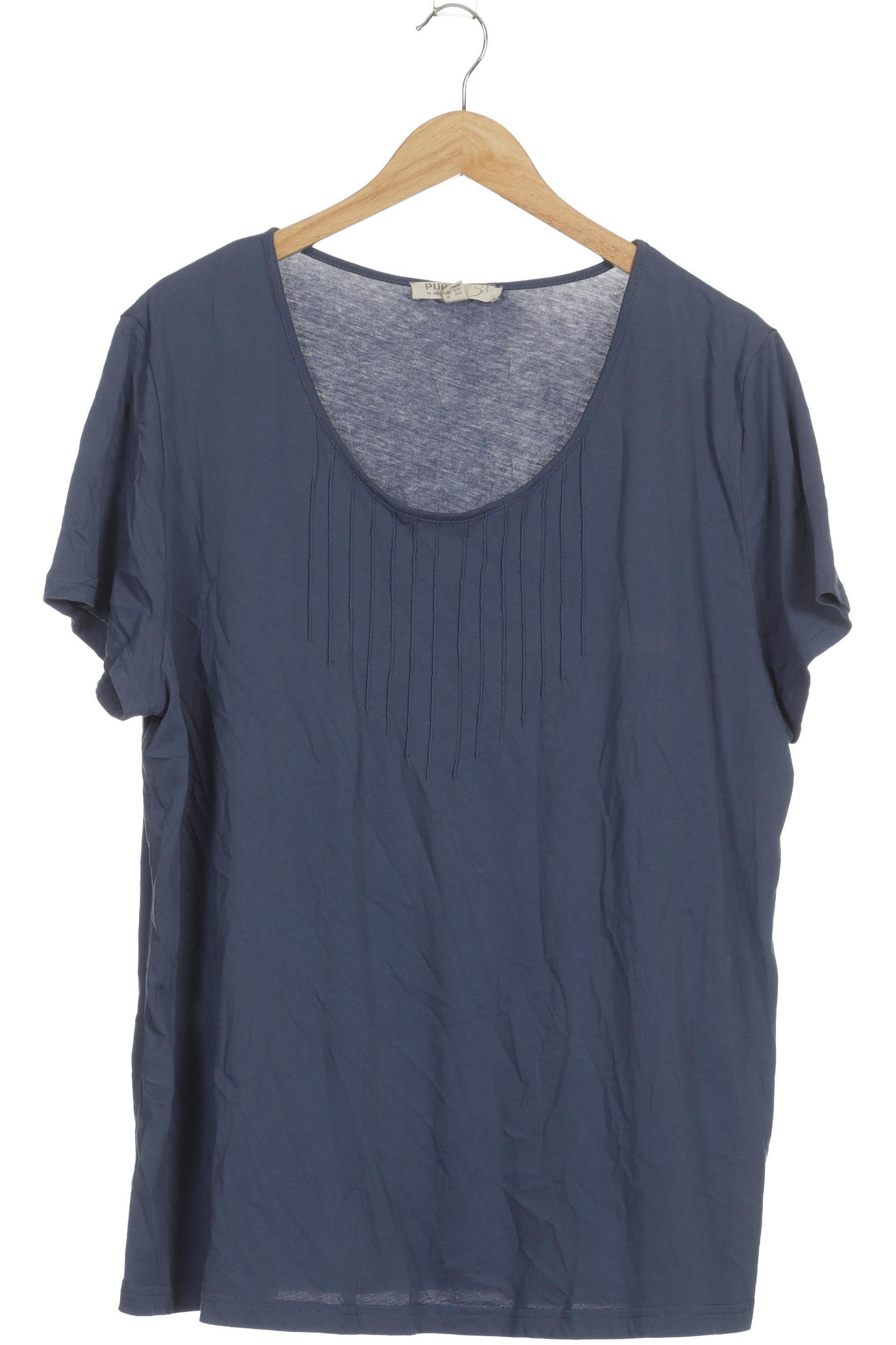 

Pure by Ulla Popken Damen T-Shirt, blau, Gr. 46