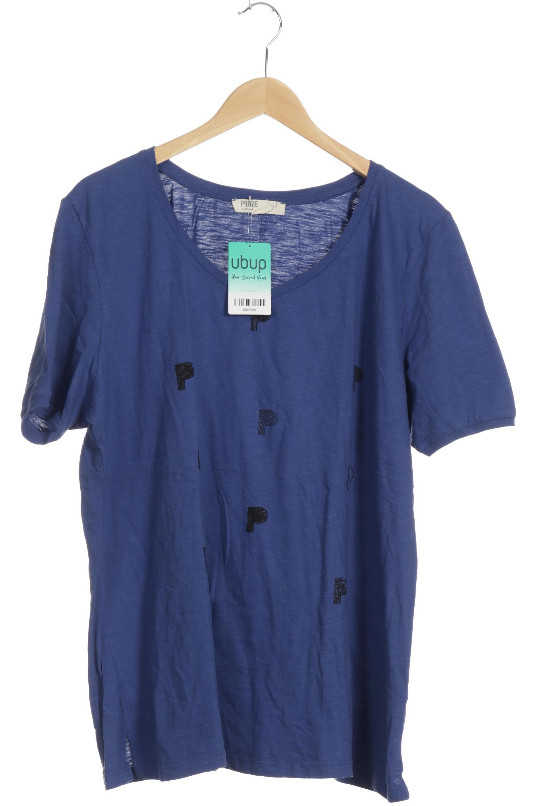 

Pure by Ulla Popken Damen T-Shirt, blau, Gr.
