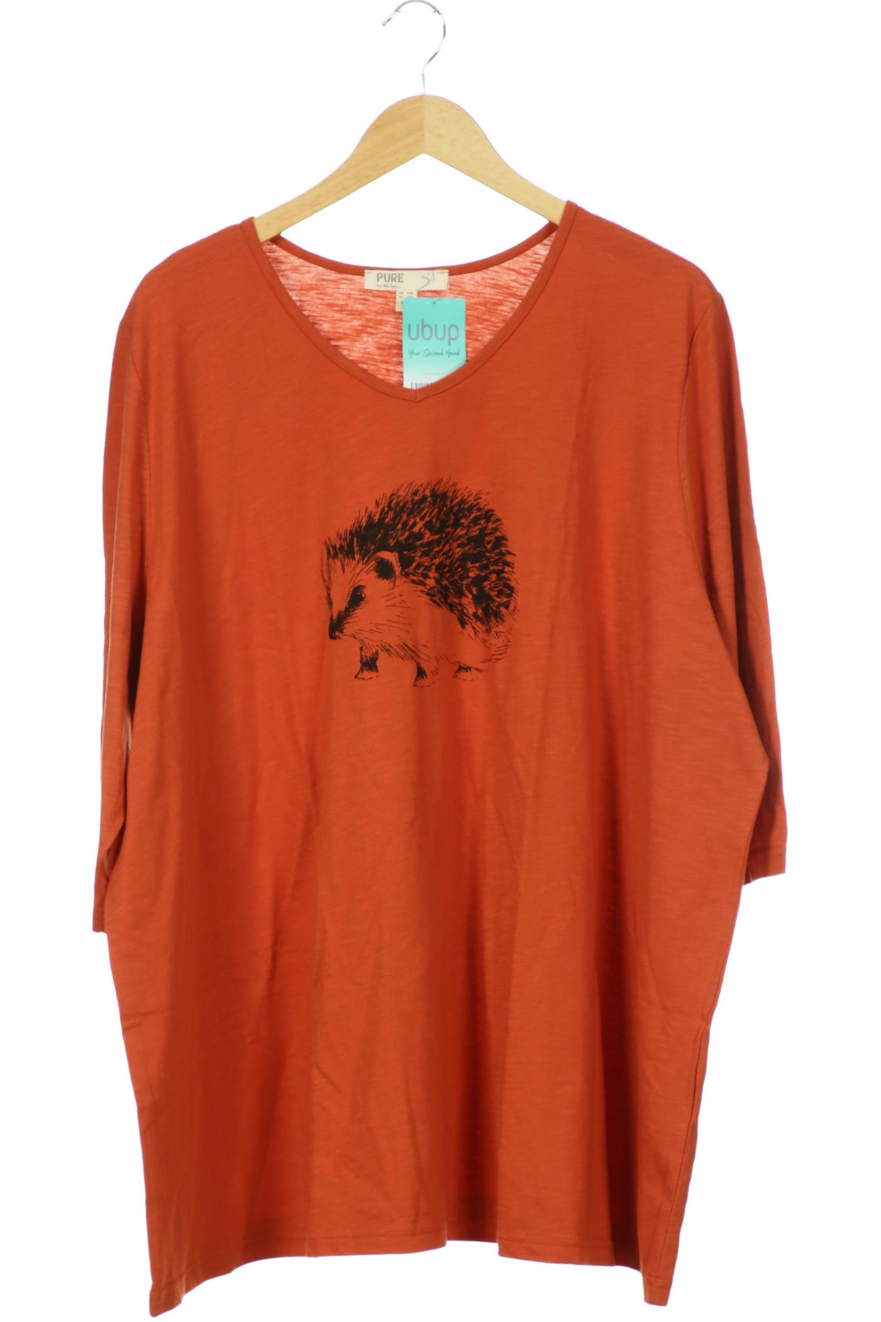 

Pure by Ulla Popken Damen T-Shirt, orange, Gr. 54