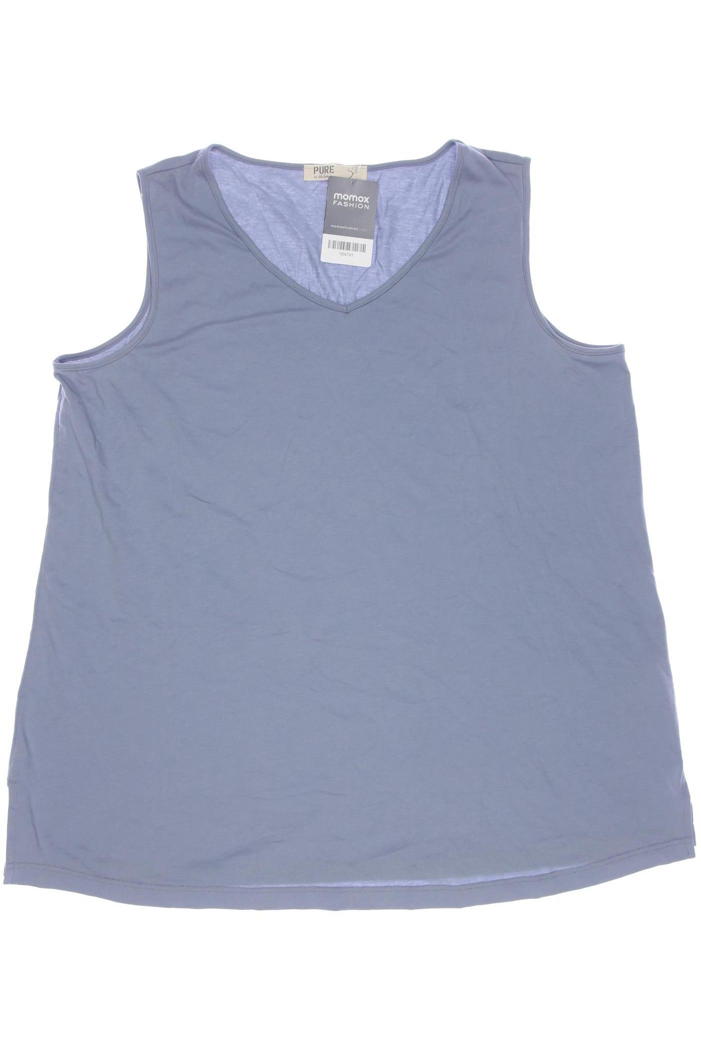 

Pure by Ulla Popken Damen Top, hellblau, Gr. 46