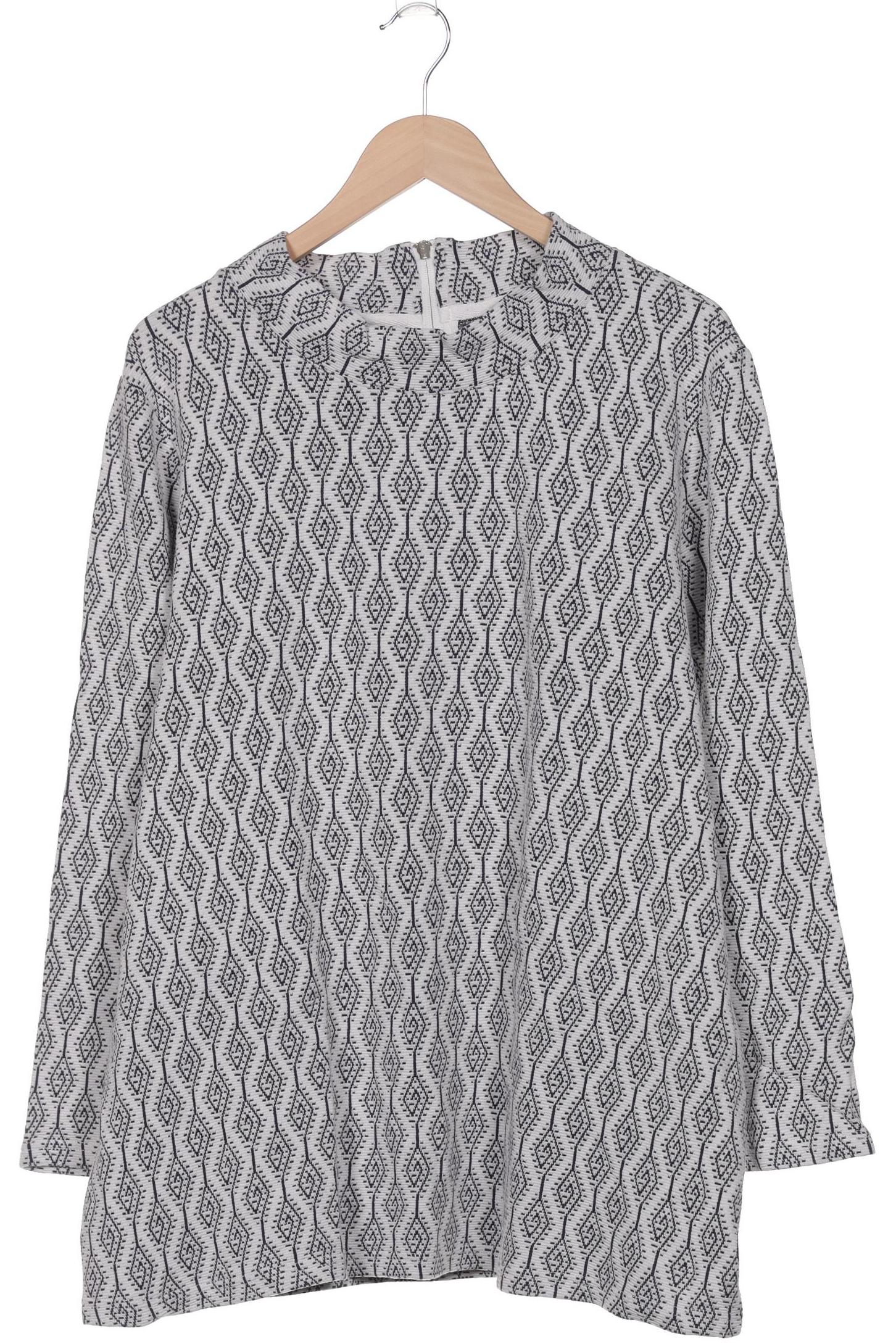 

Pure by Ulla Popken Damen Sweatshirt, weiß, Gr. 46
