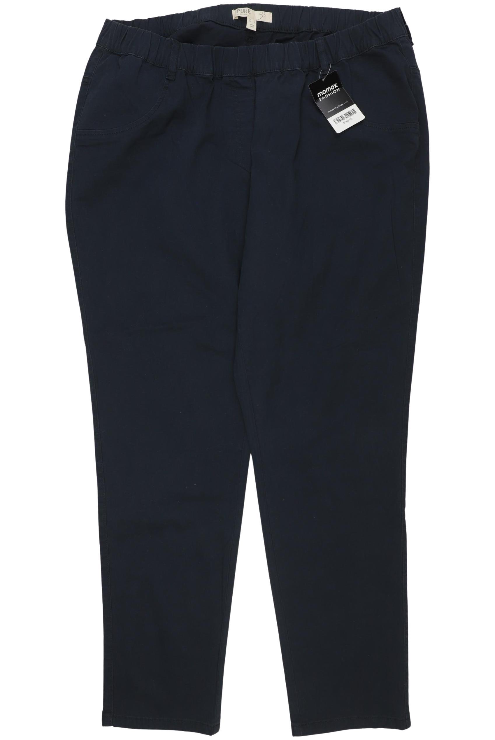 

Pure by Ulla Popken Damen Stoffhose, marineblau, Gr. 50