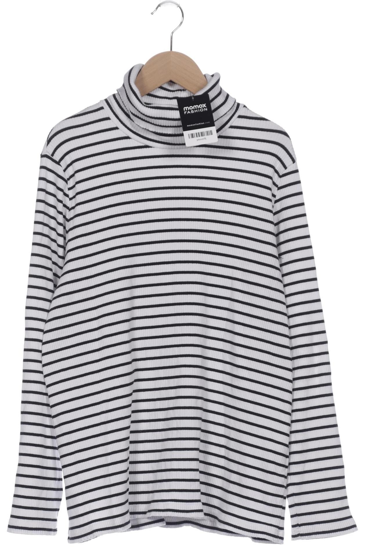 

Pure by Ulla Popken Damen Langarmshirt, weiß, Gr. 46