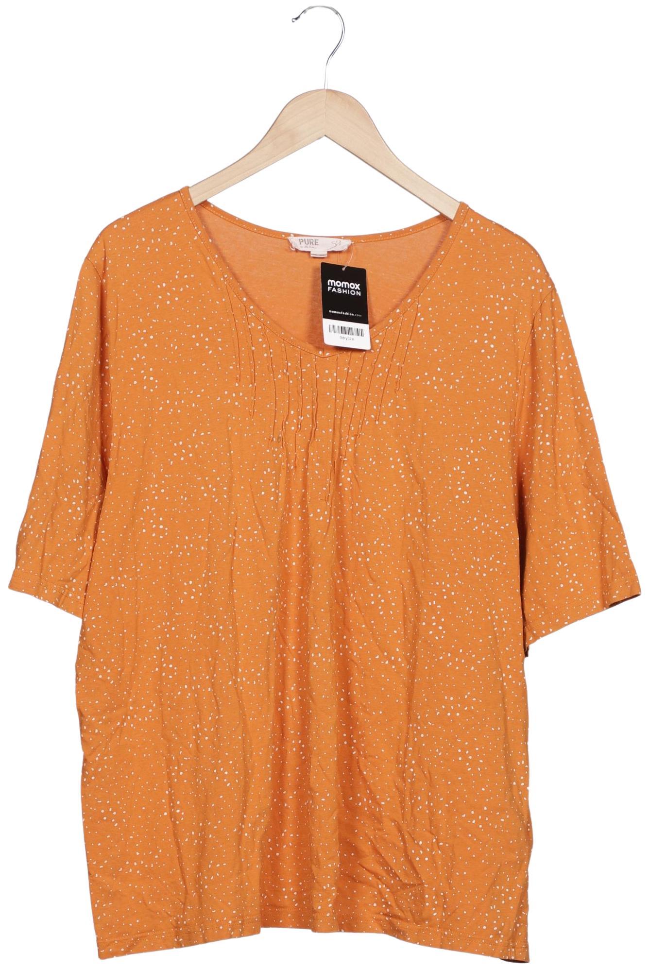 

Pure by Ulla Popken Damen T-Shirt, orange, Gr. 50