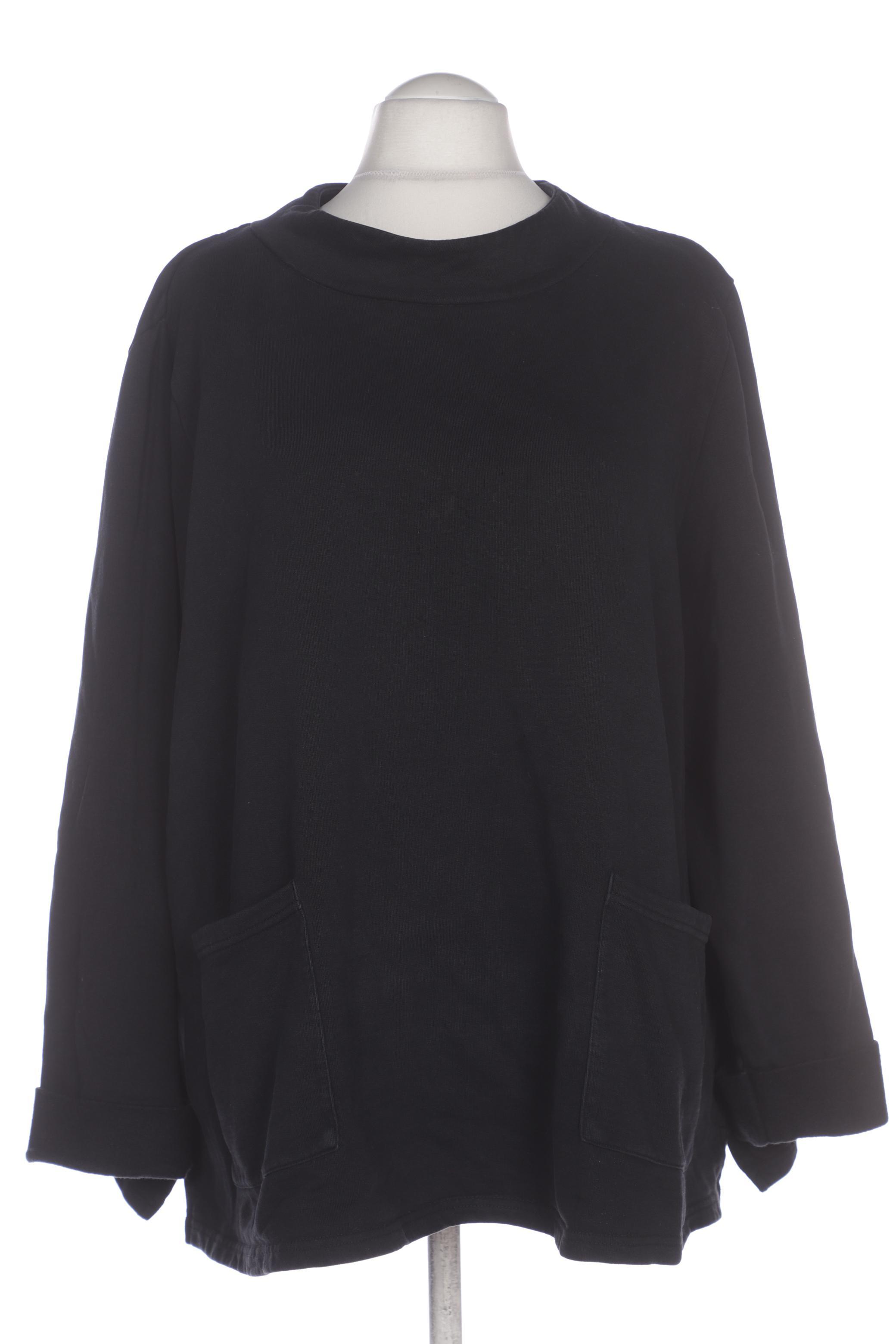

Pure by Ulla Popken Damen Sweatshirt, schwarz, Gr. 54