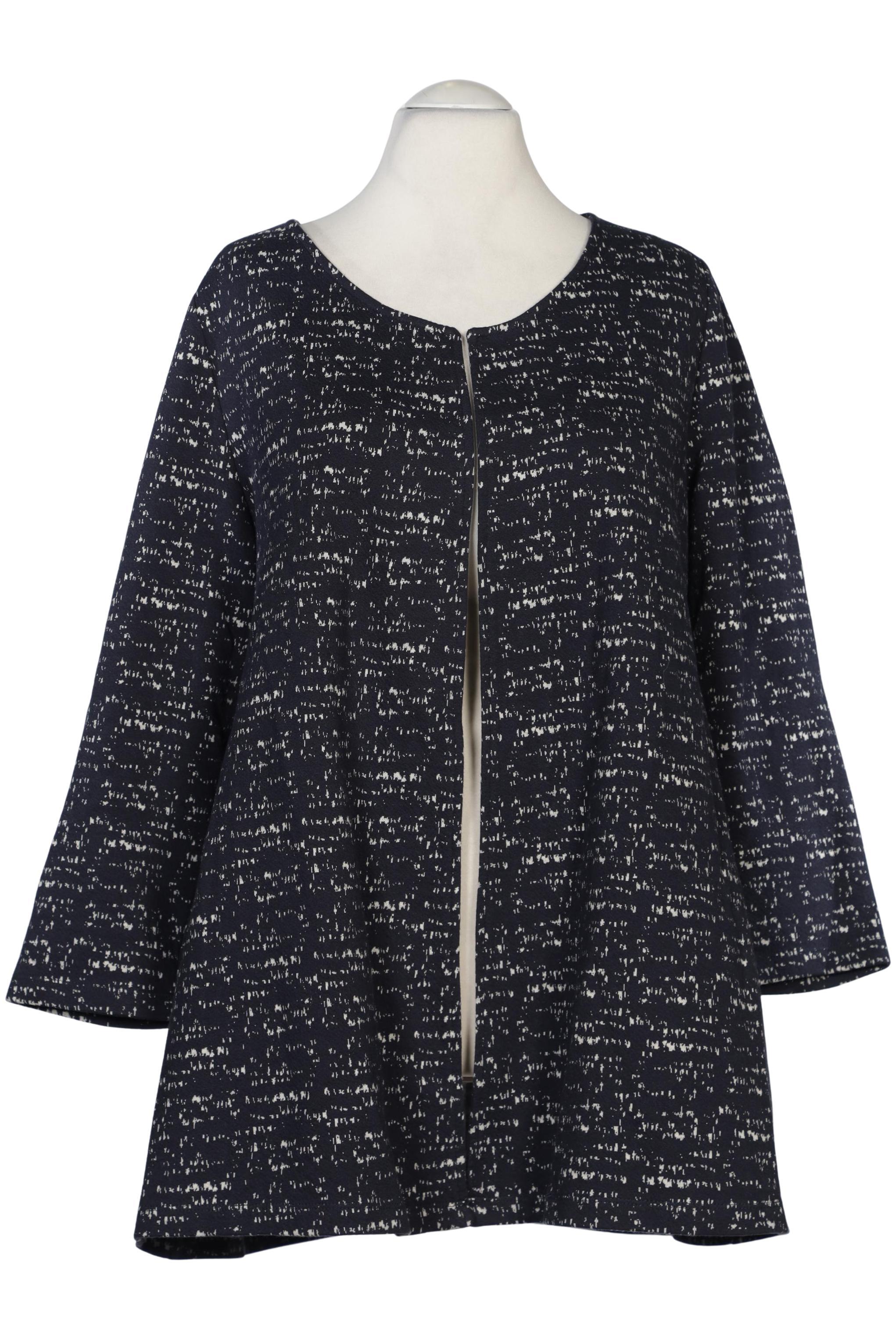 

Pure by Ulla Popken Damen Strickjacke, marineblau, Gr. 50