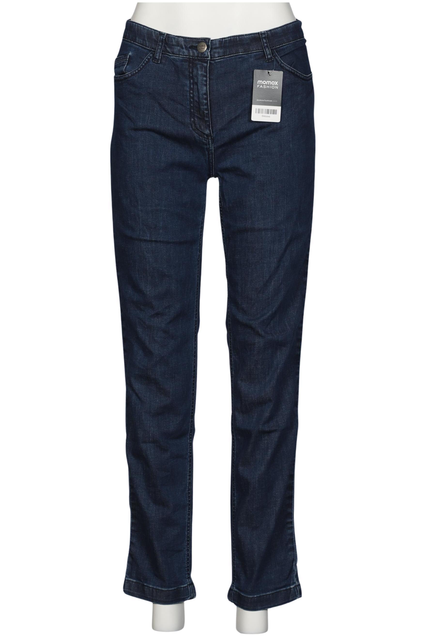 

Pure by Ulla Popken Damen Jeans, marineblau, Gr. 42