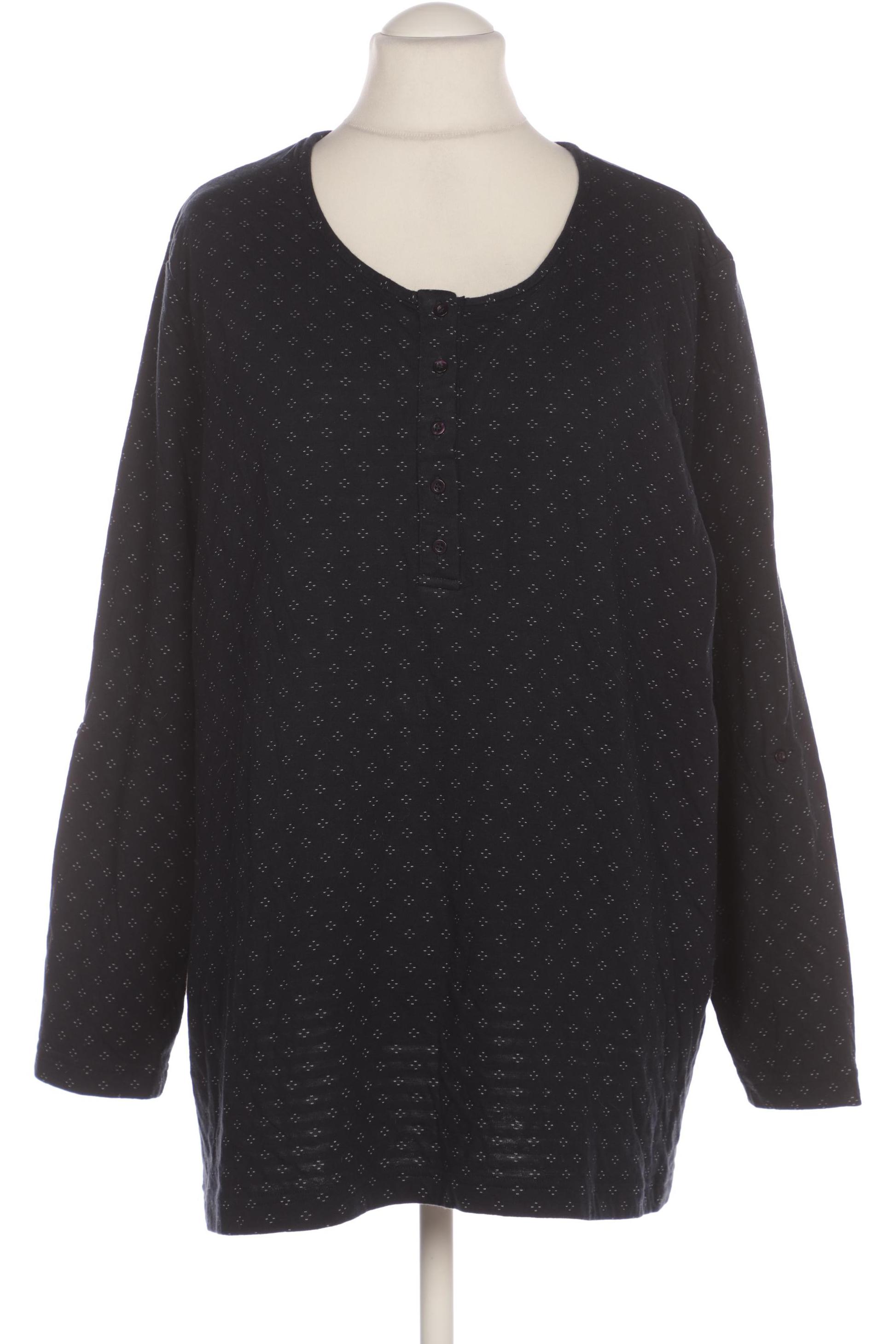 

Pure by Ulla Popken Damen Langarmshirt, marineblau