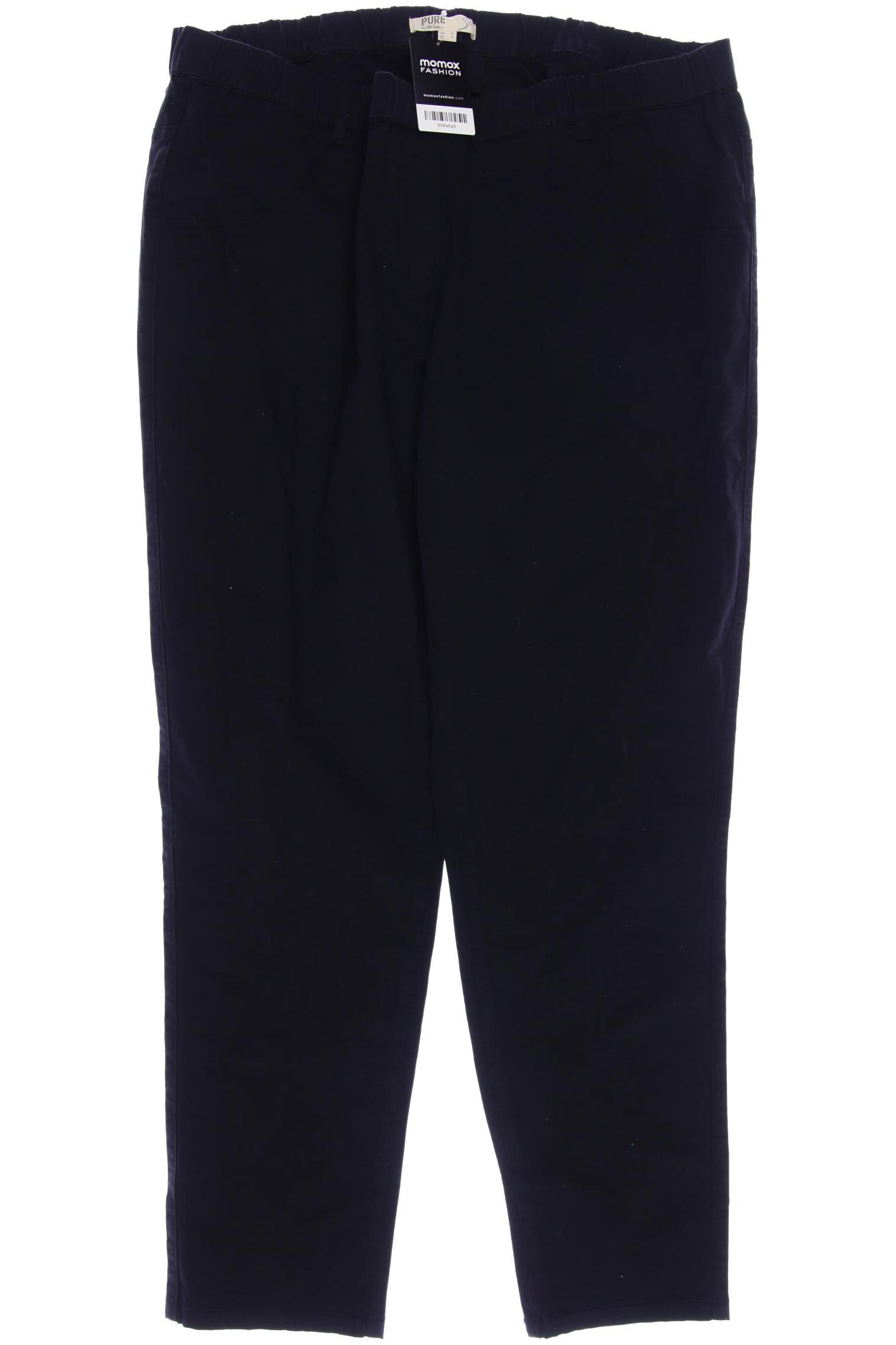 

Pure by Ulla Popken Damen Stoffhose, schwarz