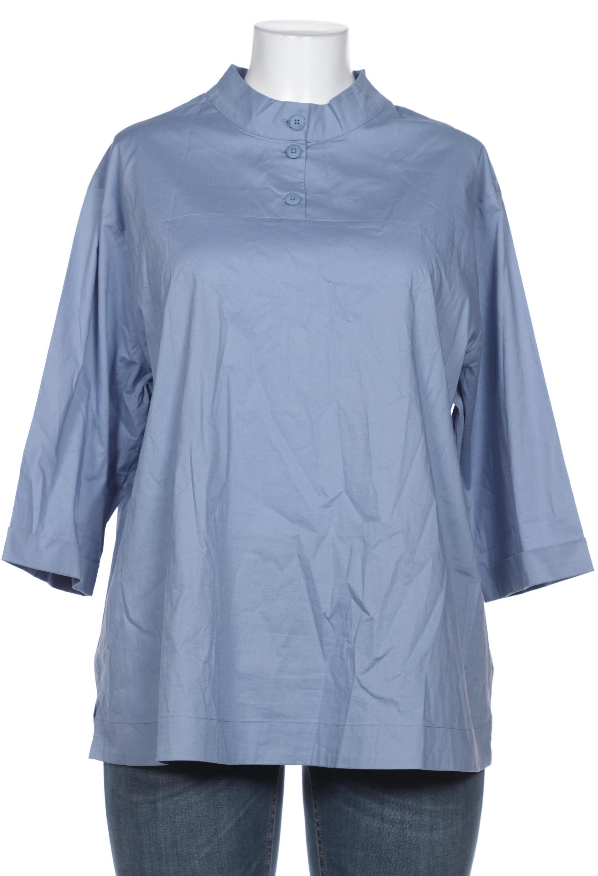 

Pure by Ulla Popken Damen Bluse, hellblau
