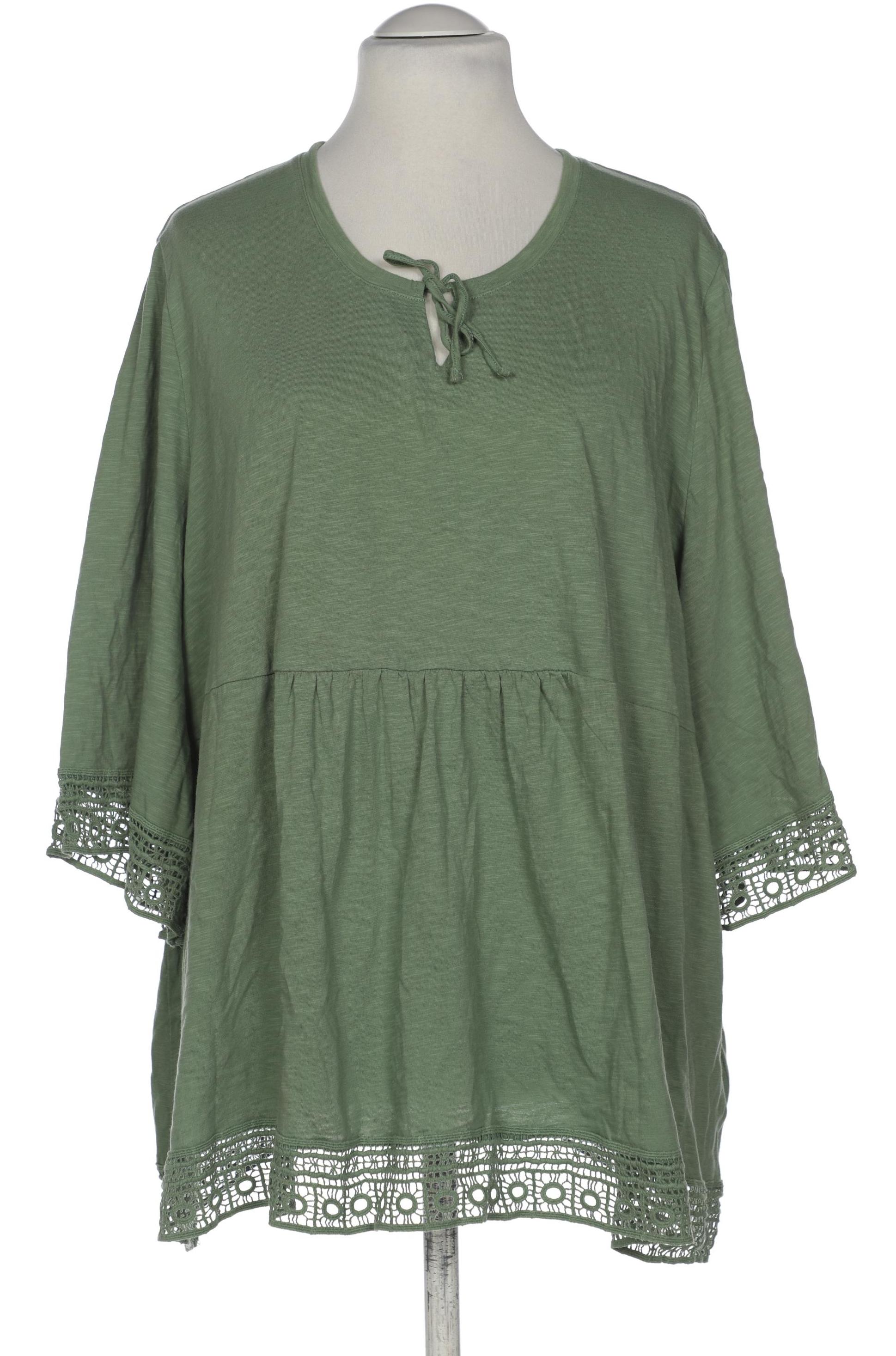 

Pure by Ulla Popken Damen T-Shirt, grün, Gr. 54