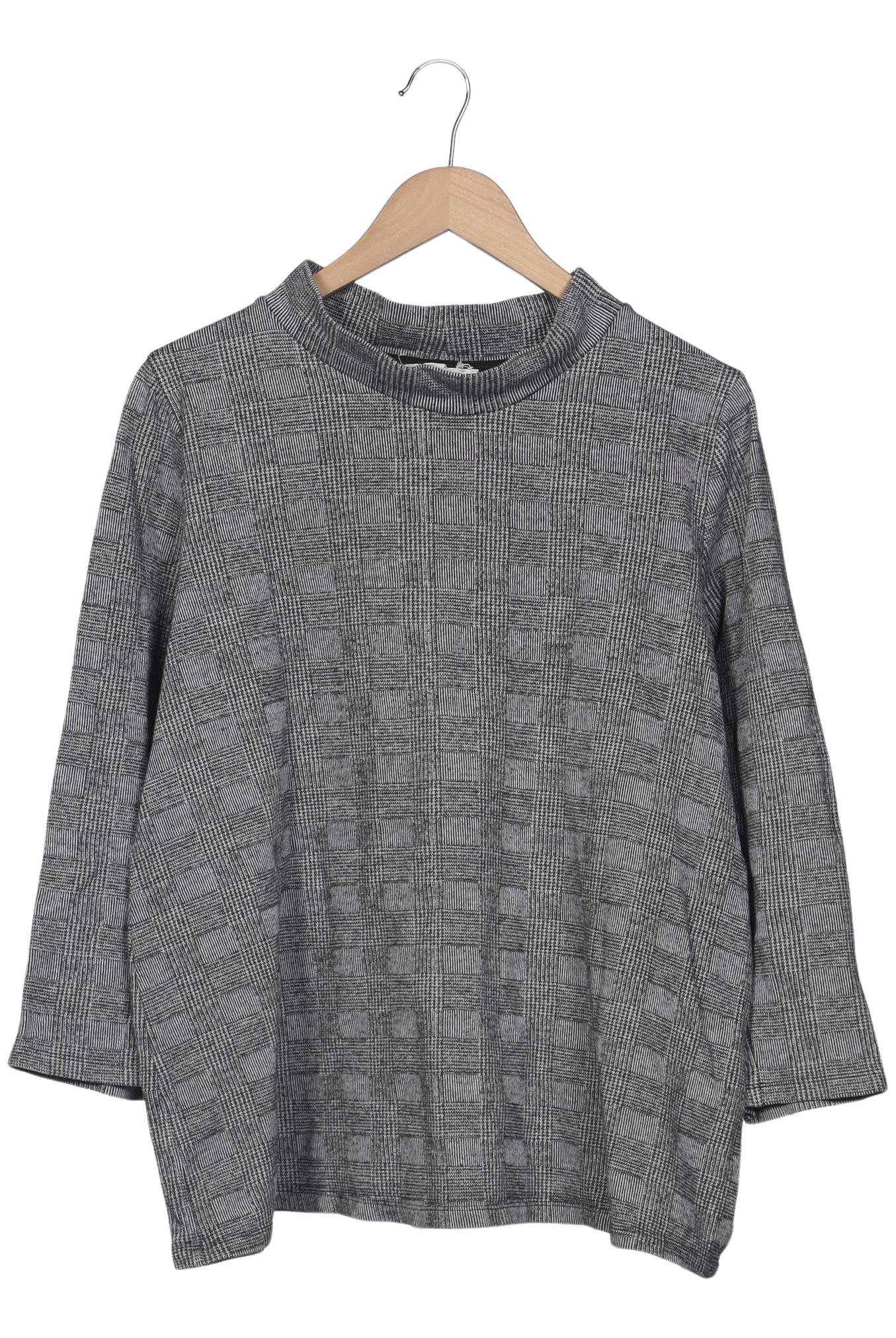 

Pure by Ulla Popken Damen Sweatshirt, grau, Gr. 46