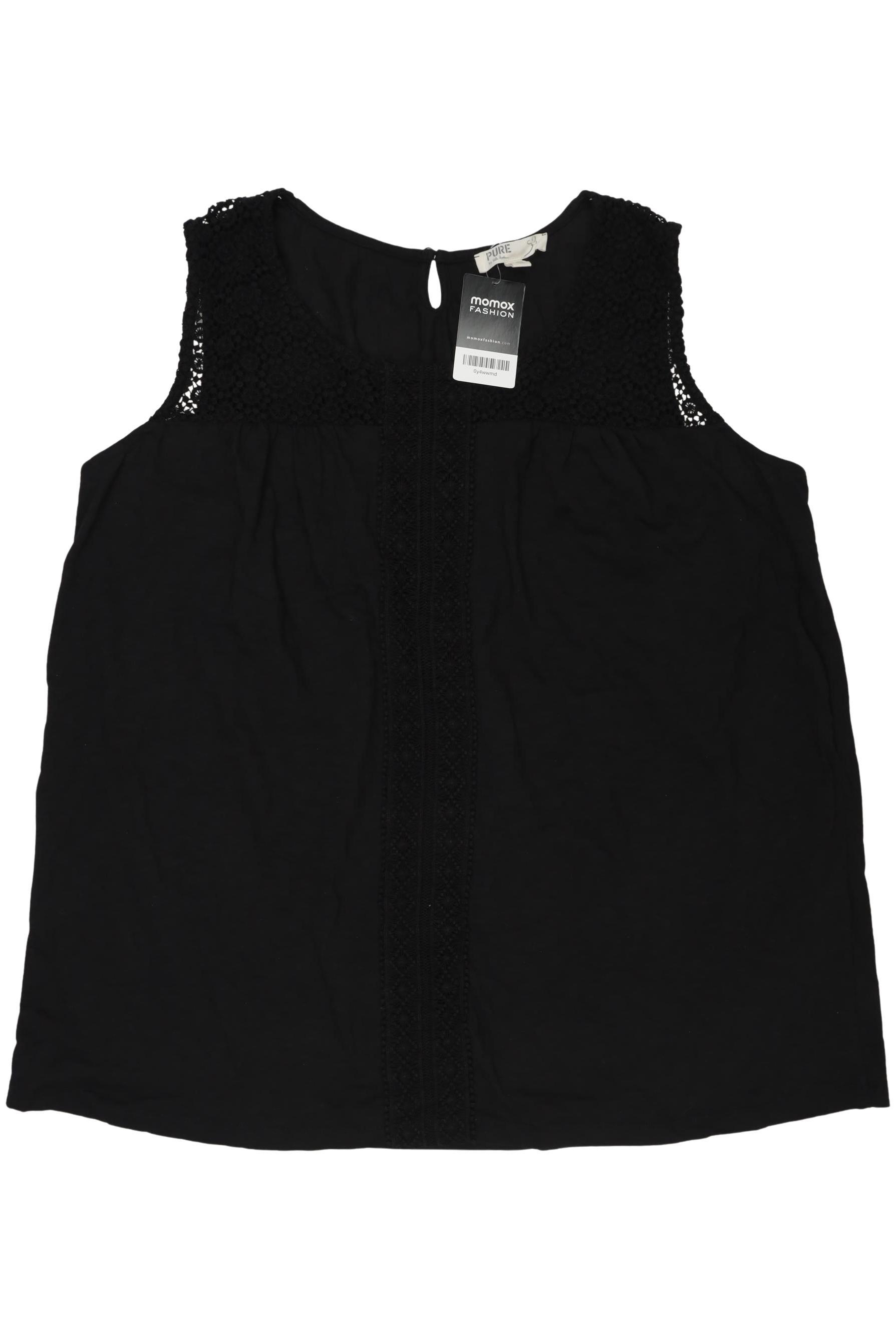 

Pure by Ulla Popken Damen Top, schwarz, Gr. 50