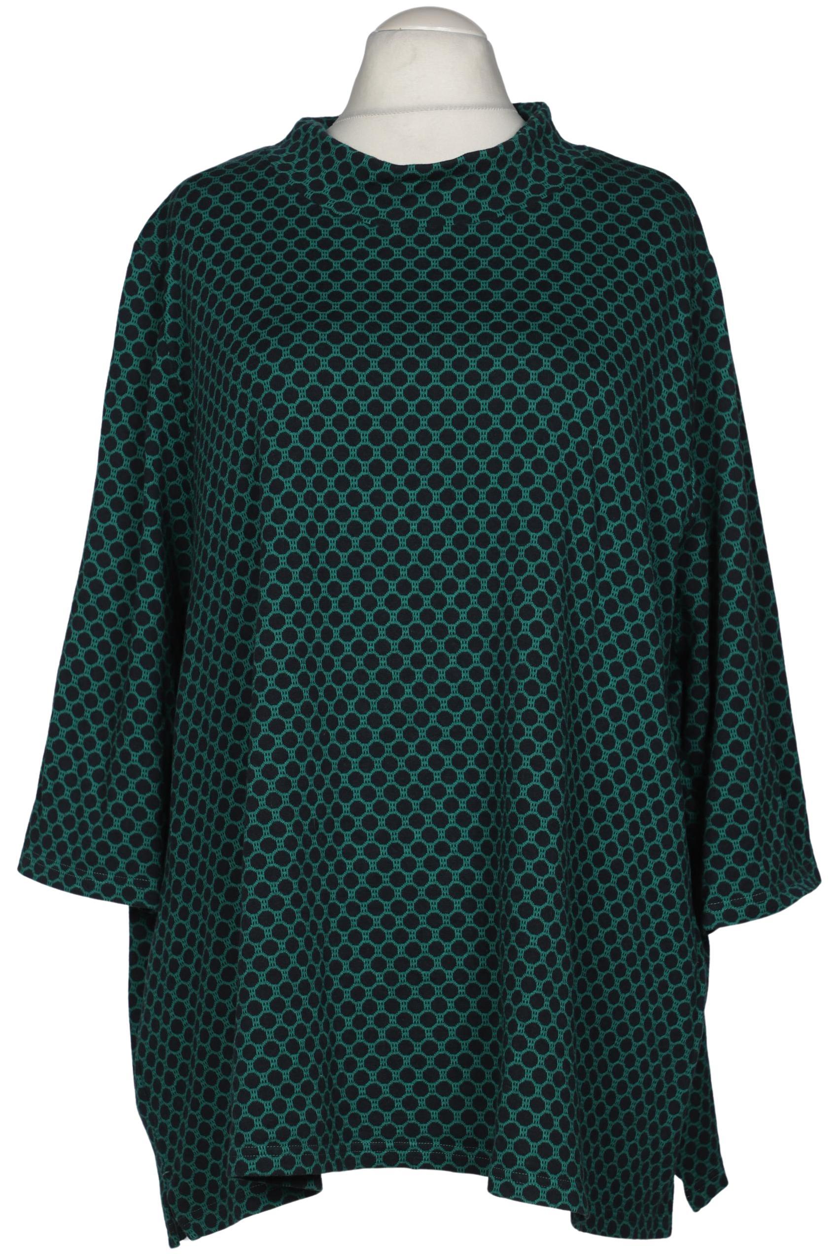 

Pure by Ulla Popken Damen Sweatshirt, grün, Gr. 58