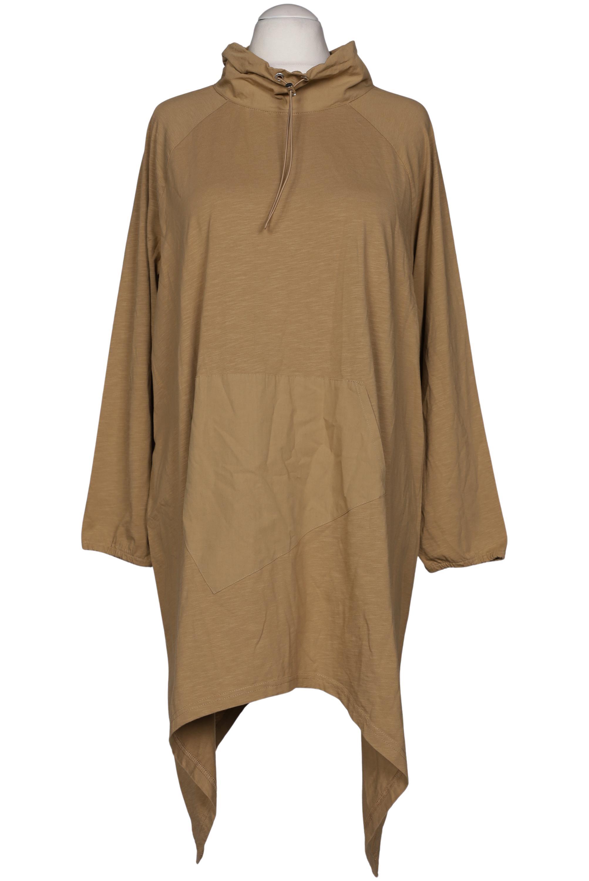 

Pure by Ulla Popken Damen Langarmshirt, beige, Gr. 52