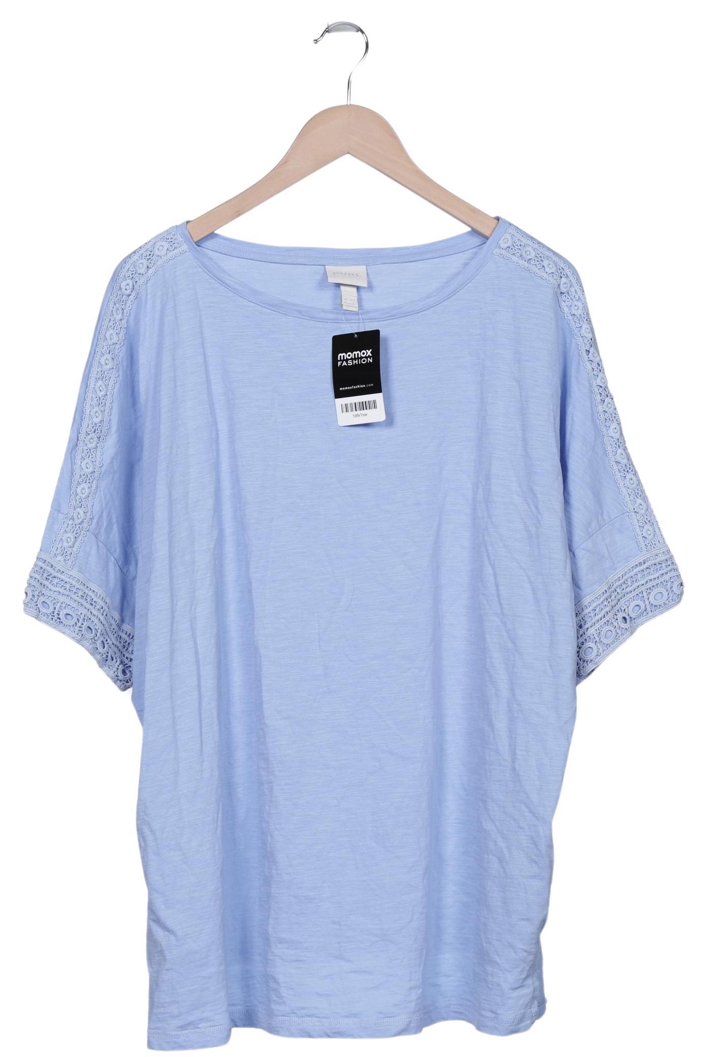 

Pure by Ulla Popken Damen T-Shirt, blau, Gr. 50
