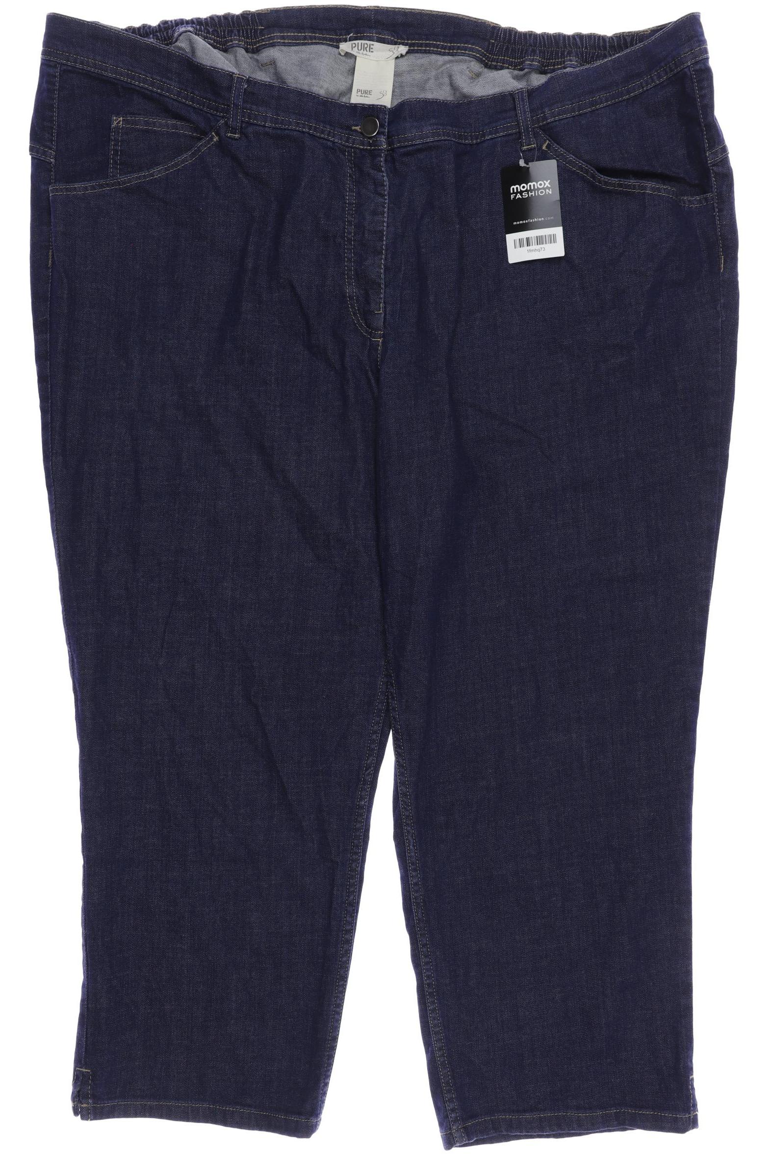 

Pure by Ulla Popken Damen Jeans, marineblau, Gr. 56
