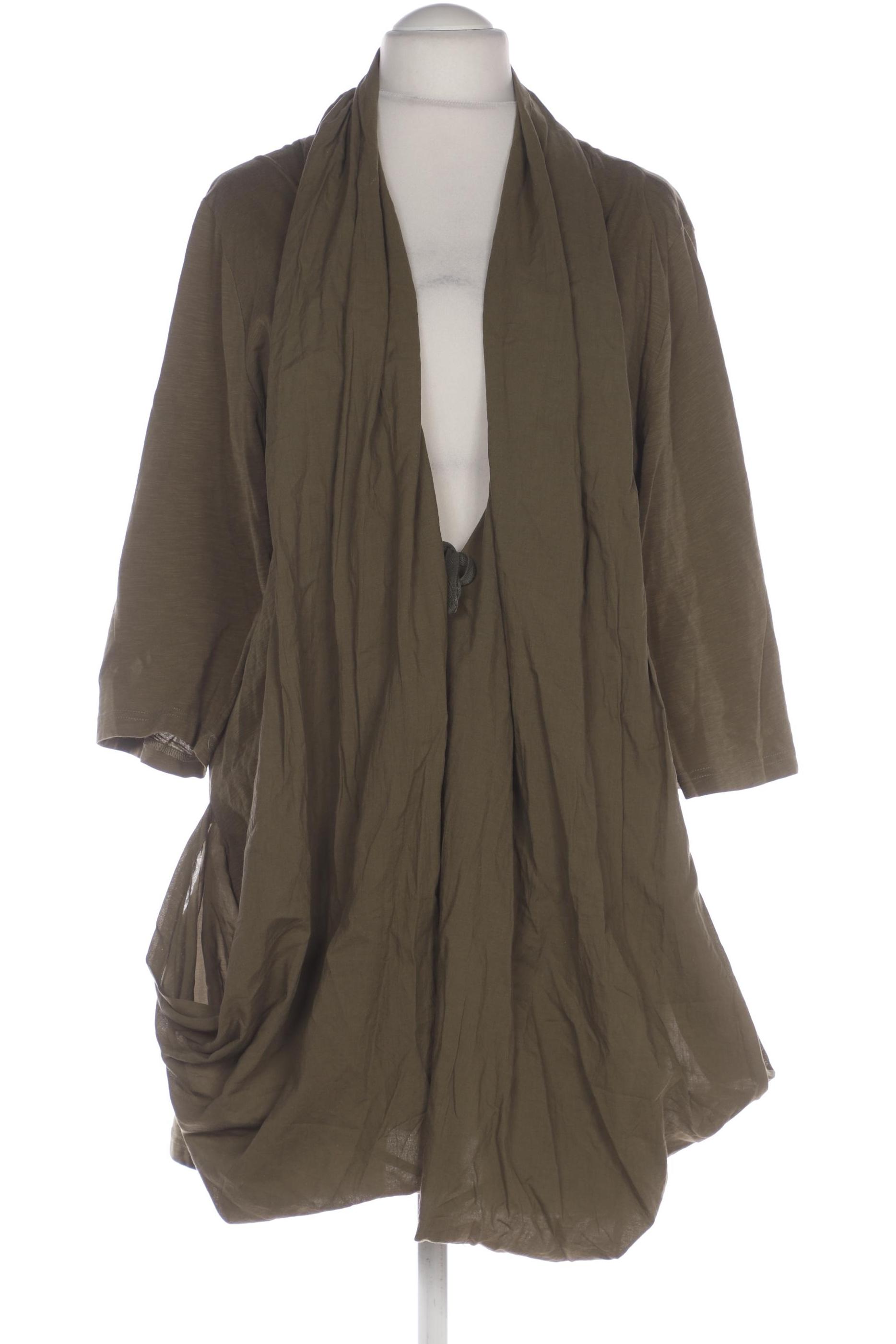 

Pure by Ulla Popken Damen Strickjacke, grün, Gr. 54
