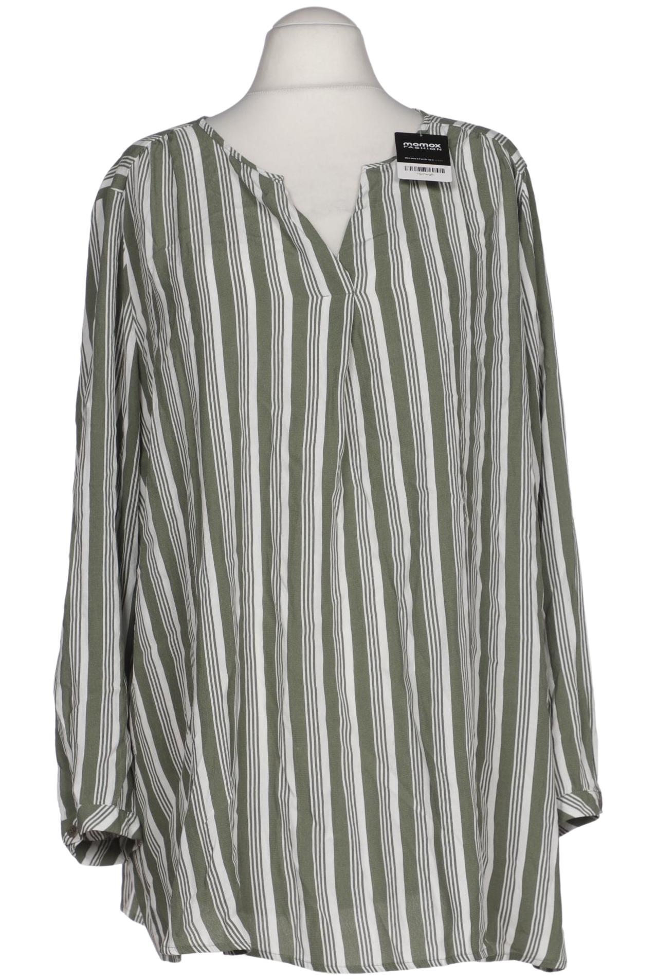 Thumbnail - Pure by Ulla Popken Damen Bluse, grün, Gr. 52