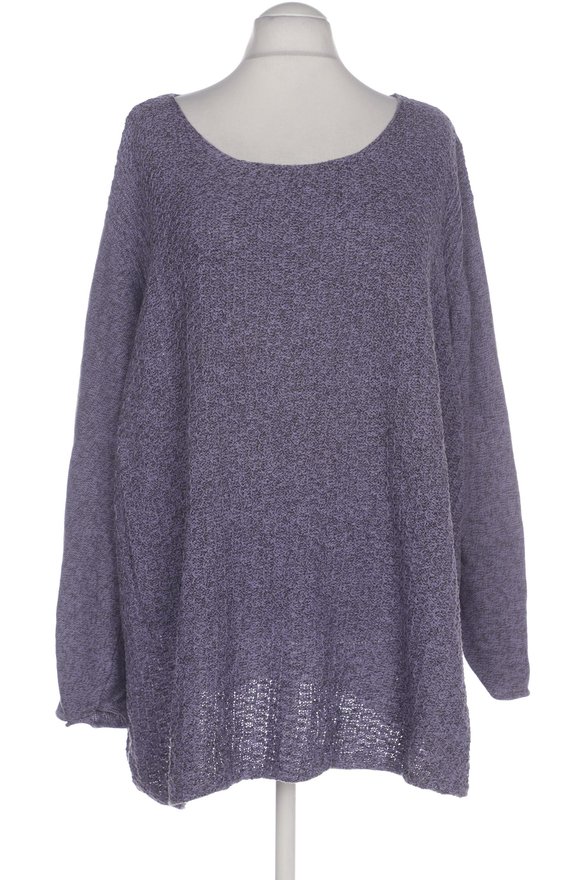 

Pure by Ulla Popken Damen Pullover, flieder, Gr. 58