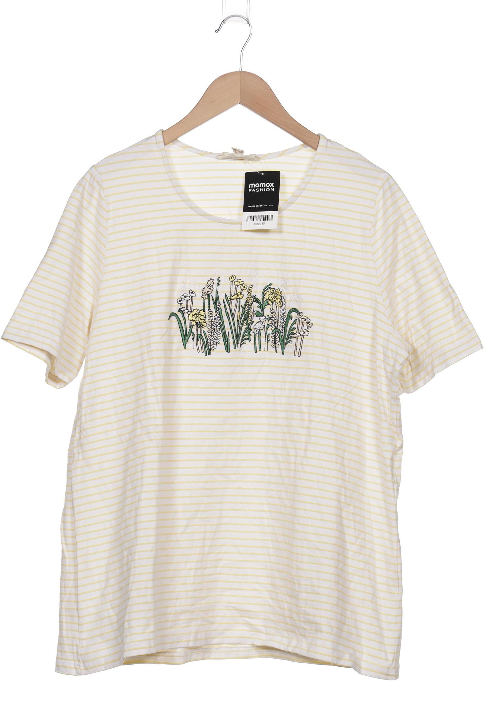 

Pure by Ulla Popken Damen T-Shirt, weiß, Gr. 46