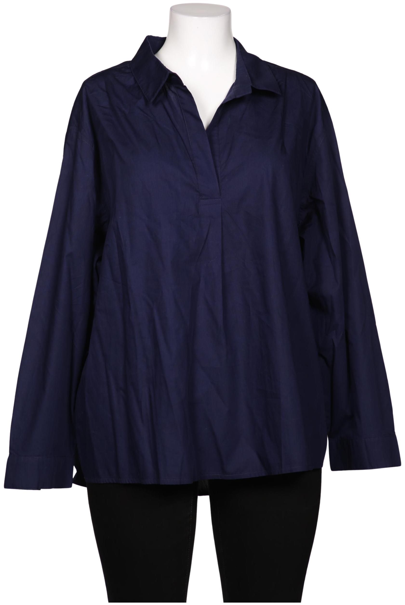 

Pure by Ulla Popken Damen Bluse, marineblau, Gr. 50